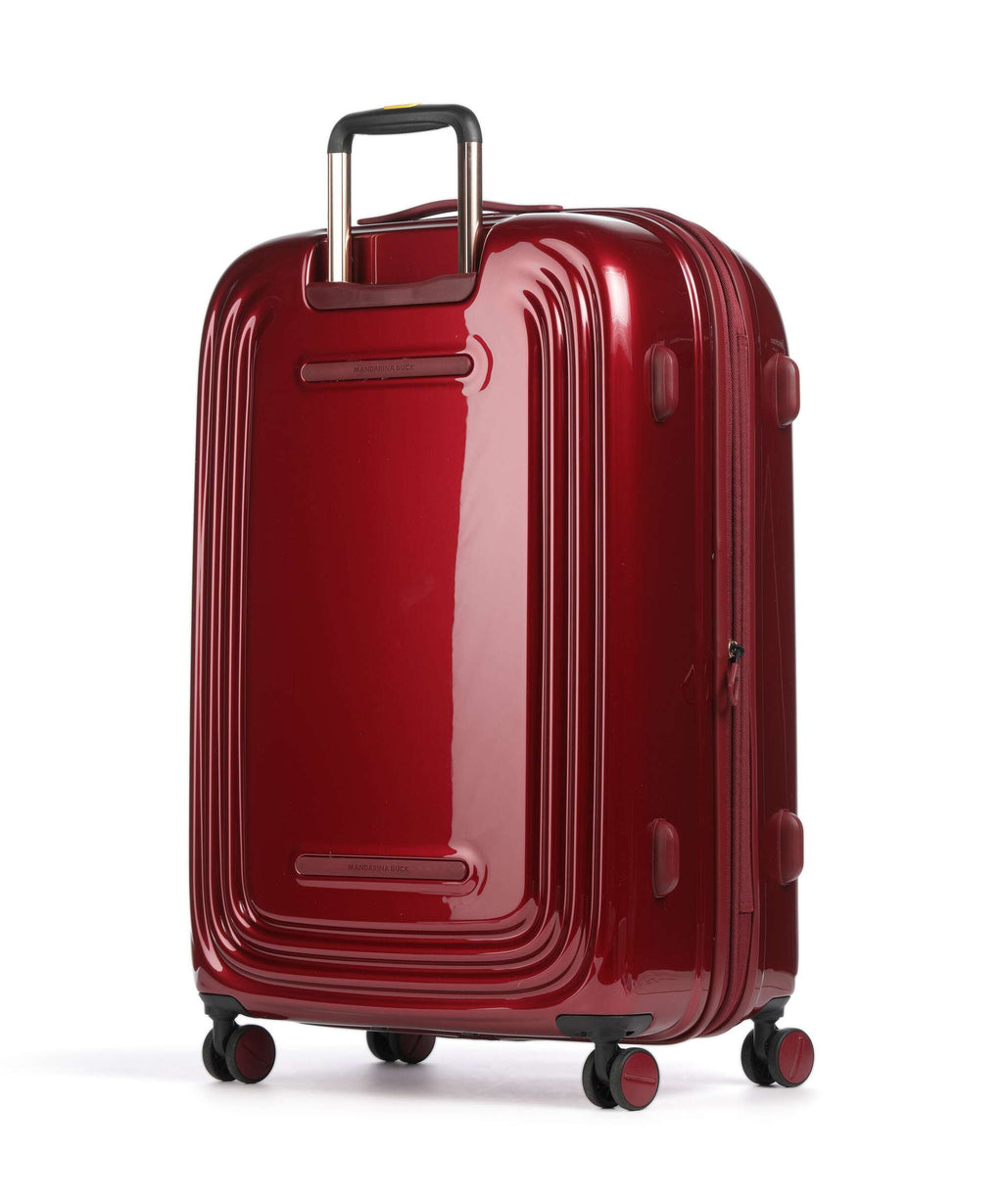 Mandarina Duck Logoduck+ Metal Spinner (4 wheels) red metal