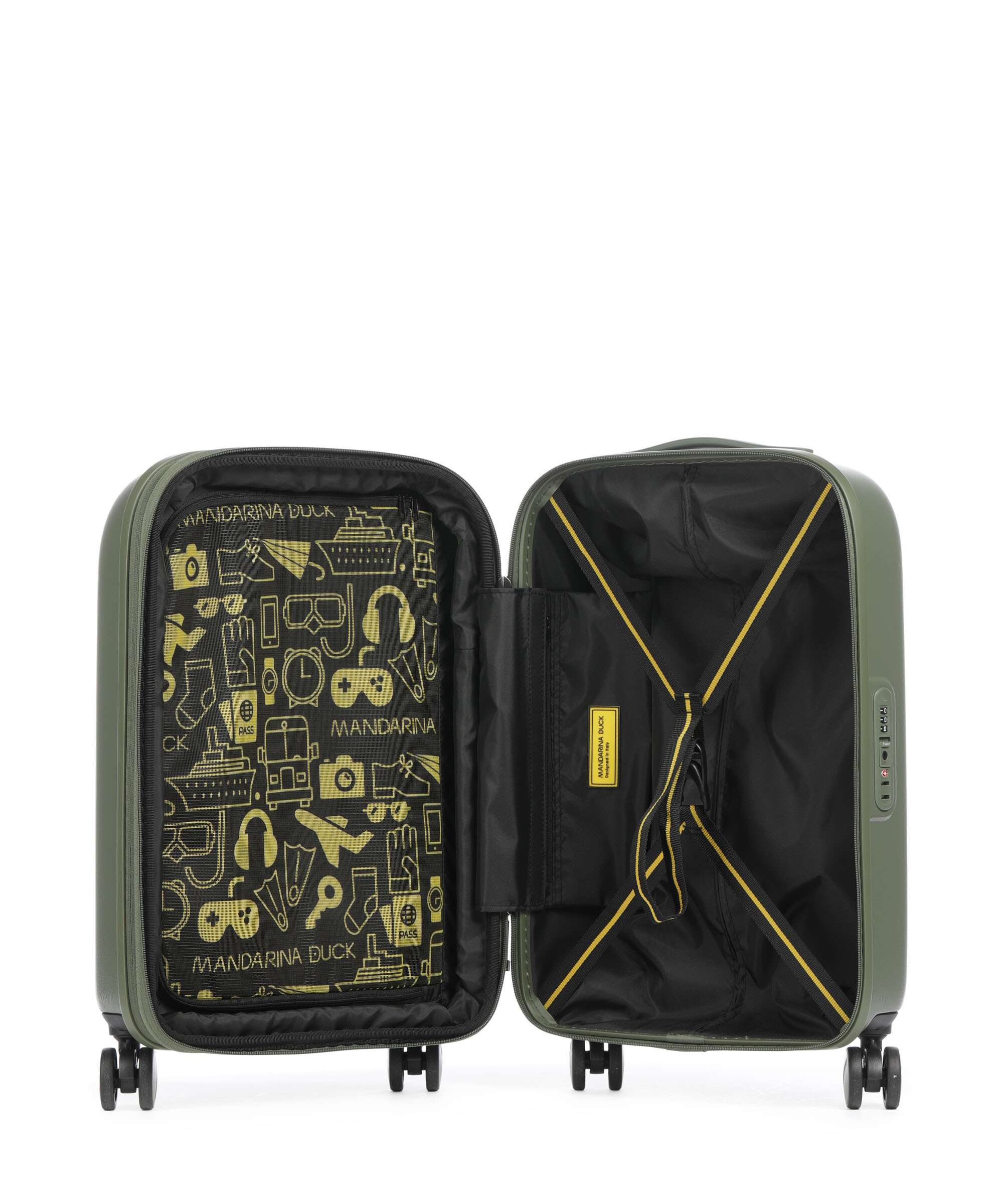 Mandarina Duck Logoduck+ Spinner (4 wheels) pine green