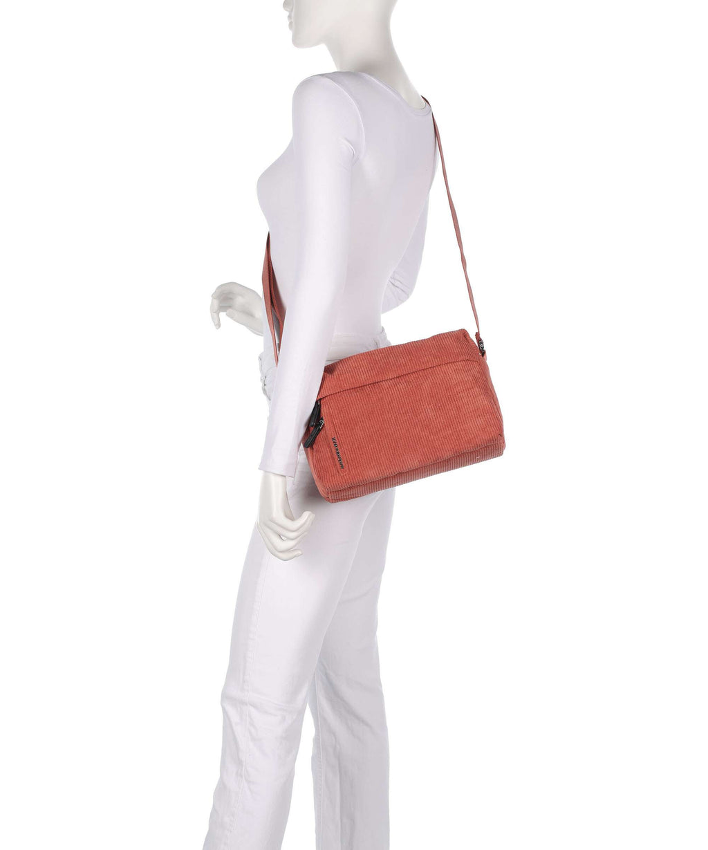 Mandarina Duck Hunter Velvet Crossbody bag winter rose