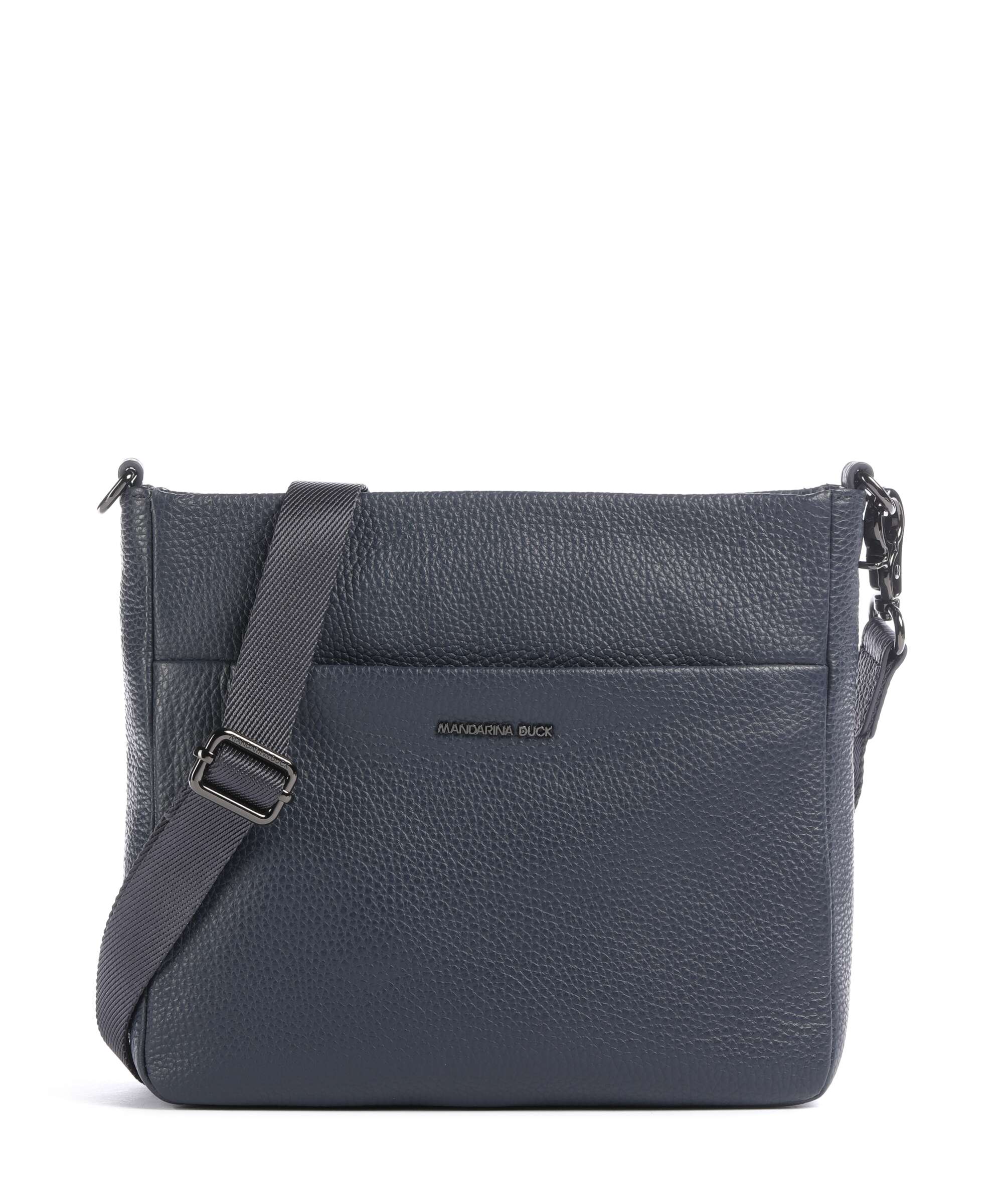 Mandarina Duck Mellow Leather Crossbody bag dress blue