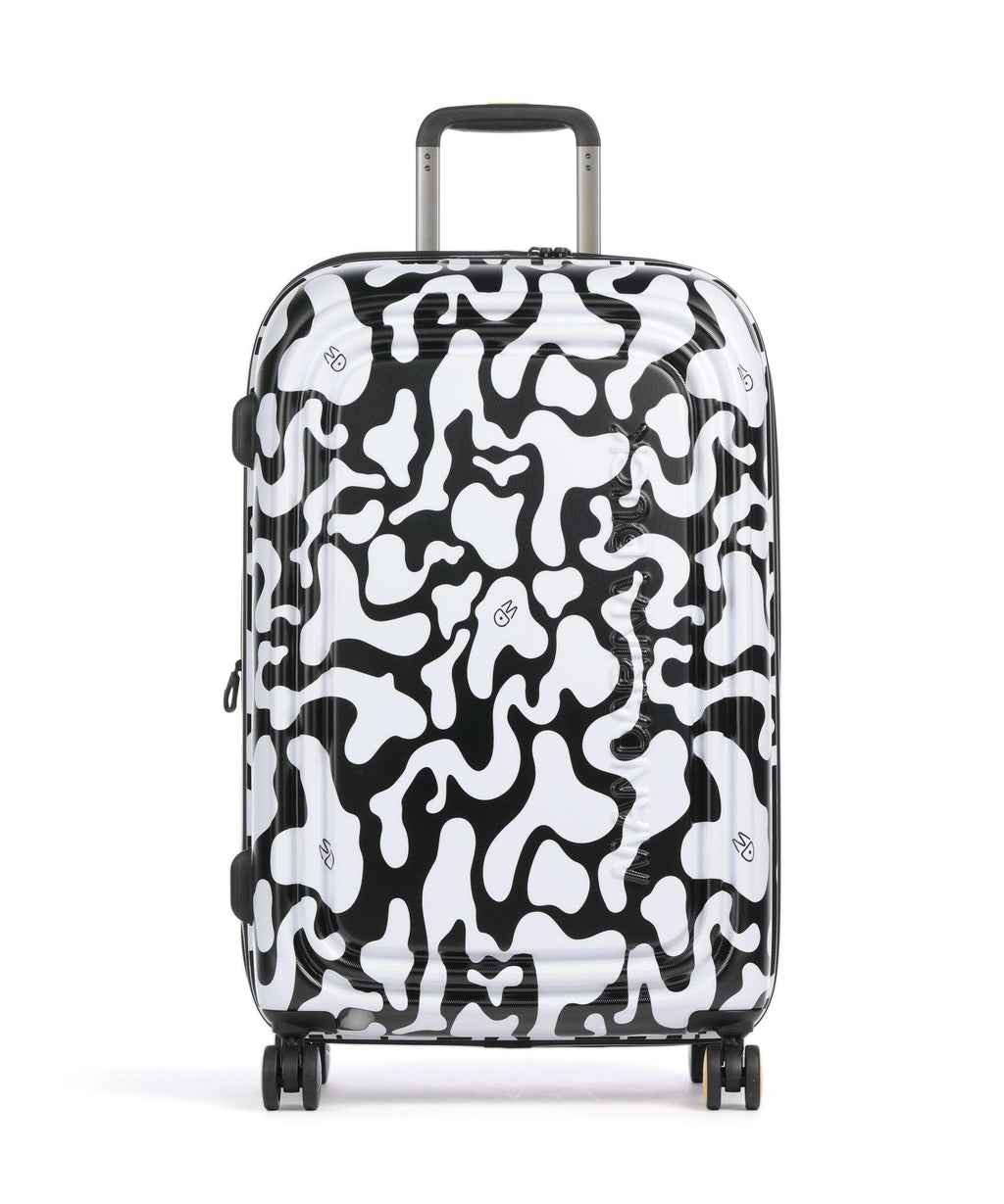 Mandarina Duck Logoduck+ Moire Spinner (4 wheels) moire