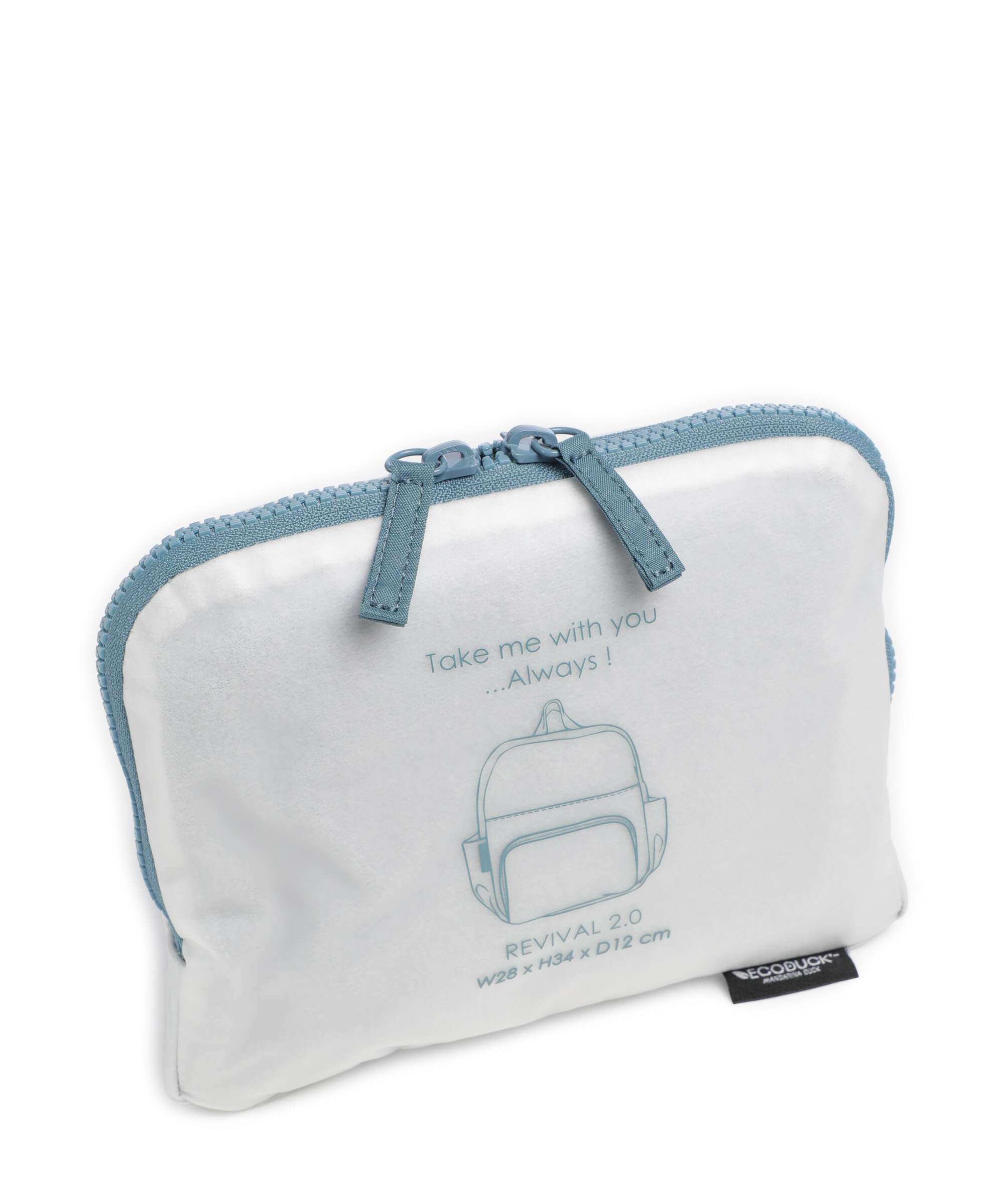 Mandarina Duck Revival 2.0 Backpack tailor blue