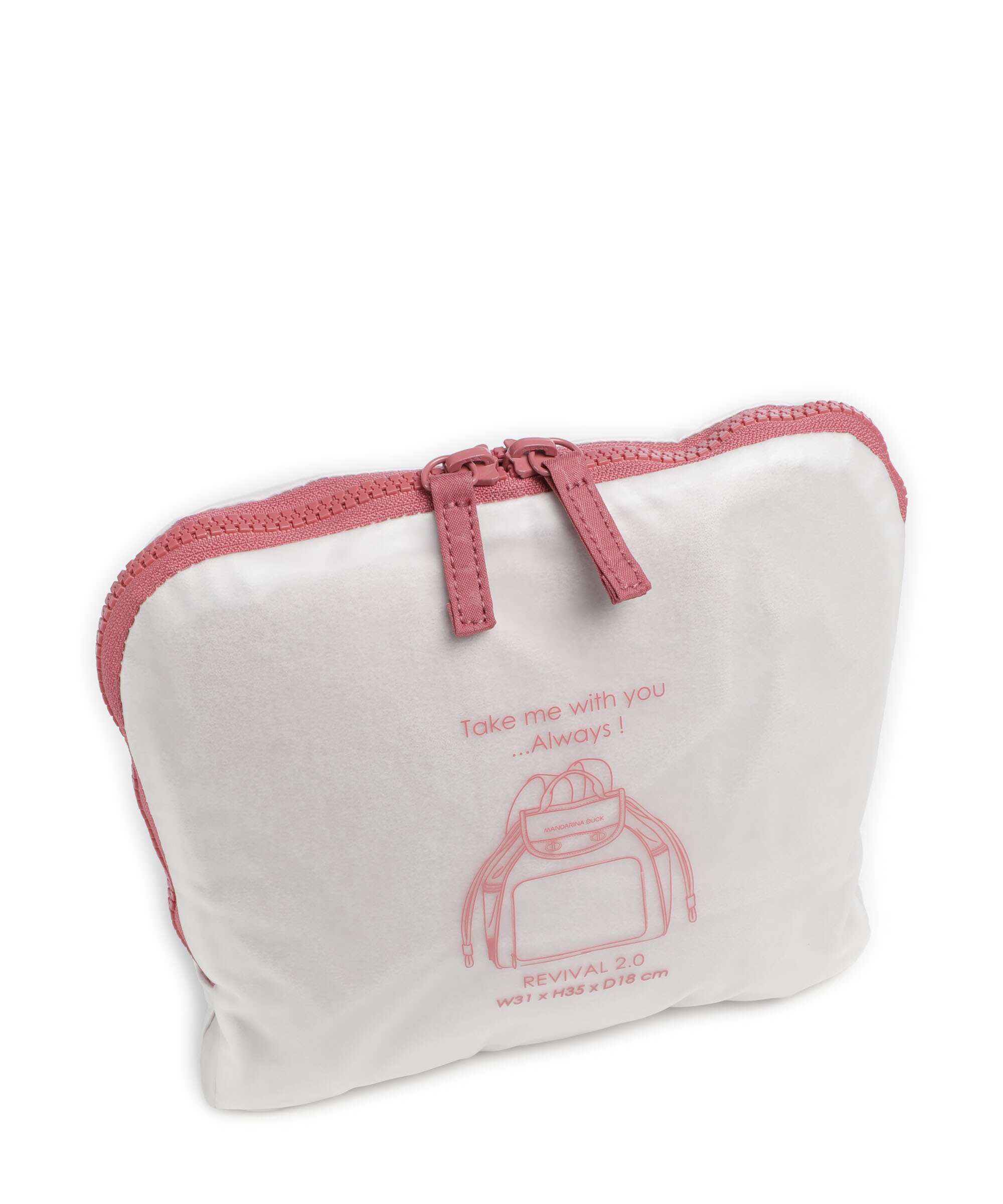 Mandarina Duck Revival 2.0 Backpack scarlet