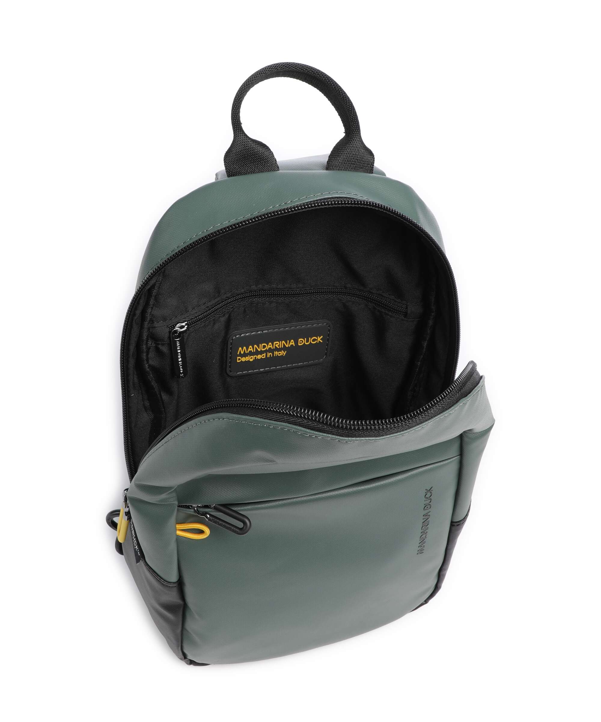 Mandarina Duck Eco Coated Sling bag deep green