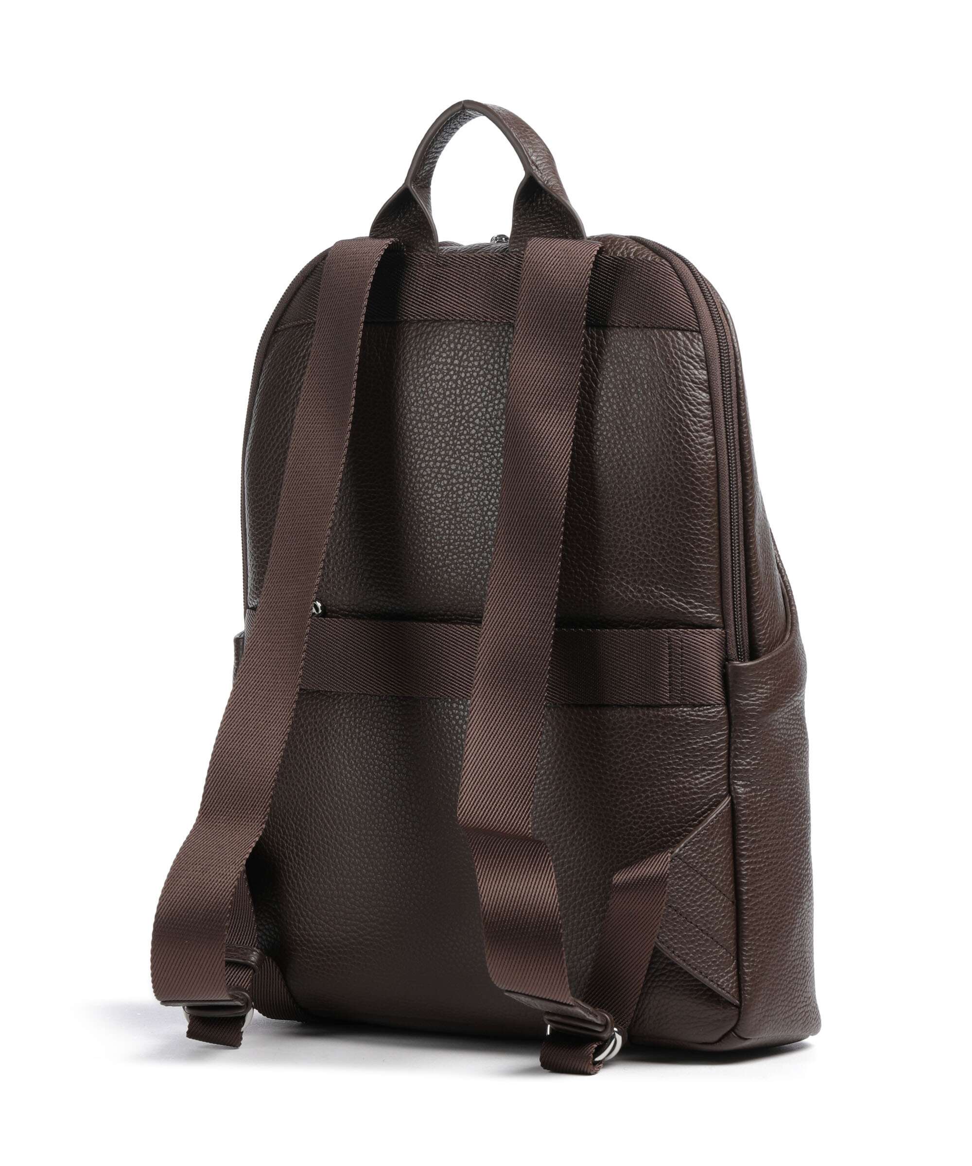Mandarina Duck Mellow Leather Backpack espresso
