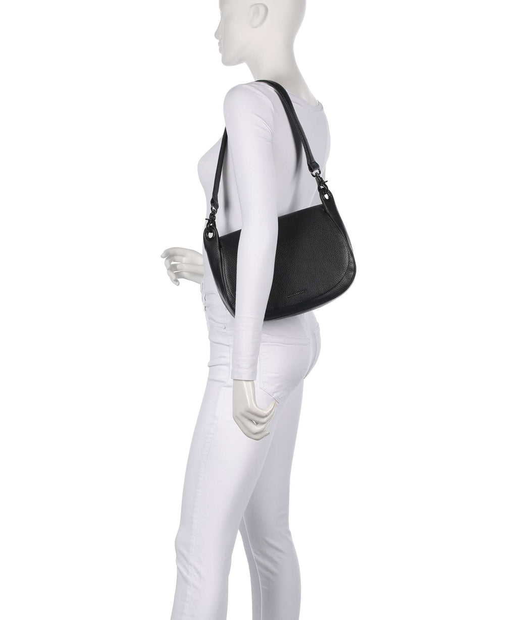 Mandarina Duck Mellow Leather Shoulder bag nero