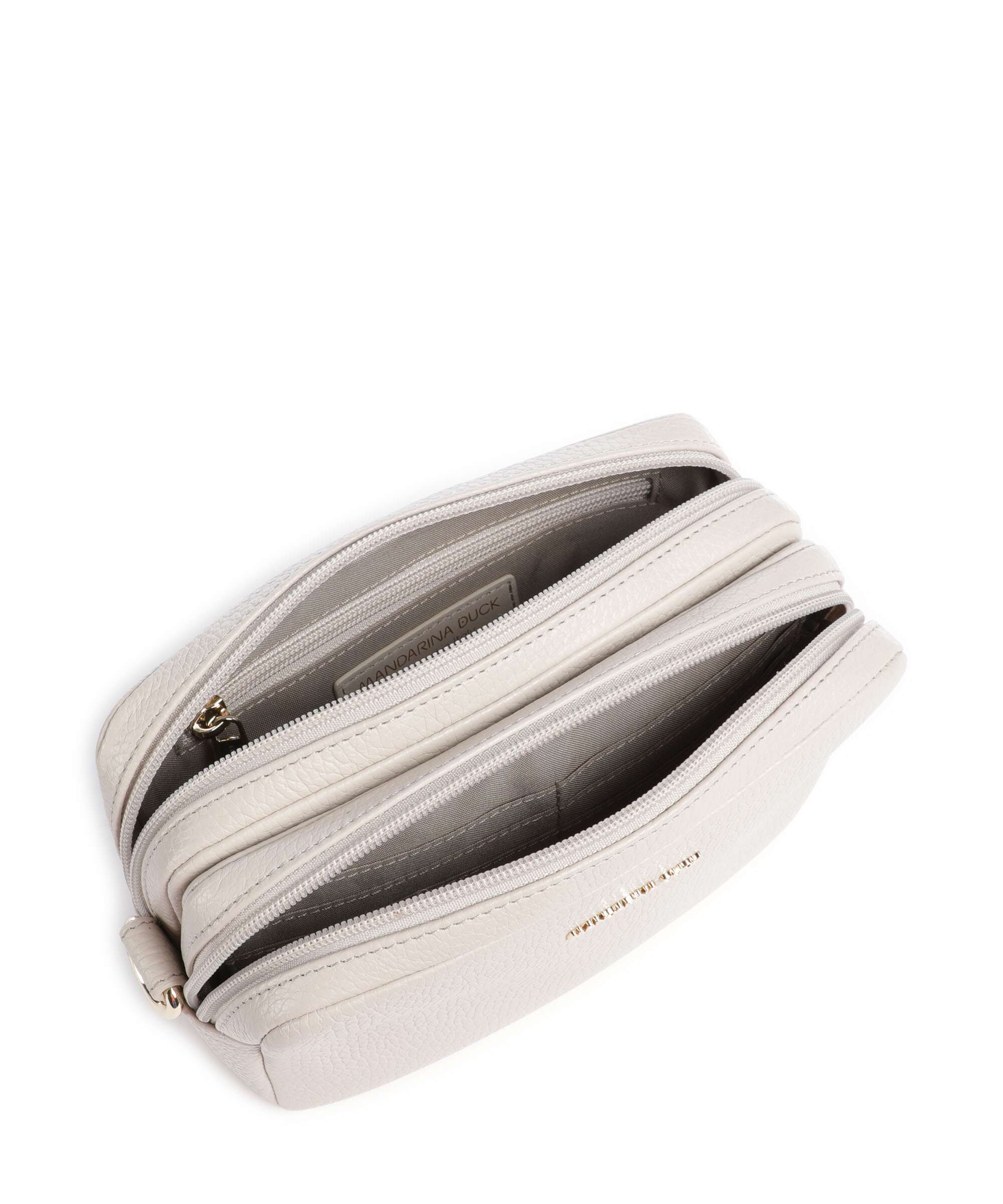 Mandarina Duck Mellow Leather Crossbody bag cocoon