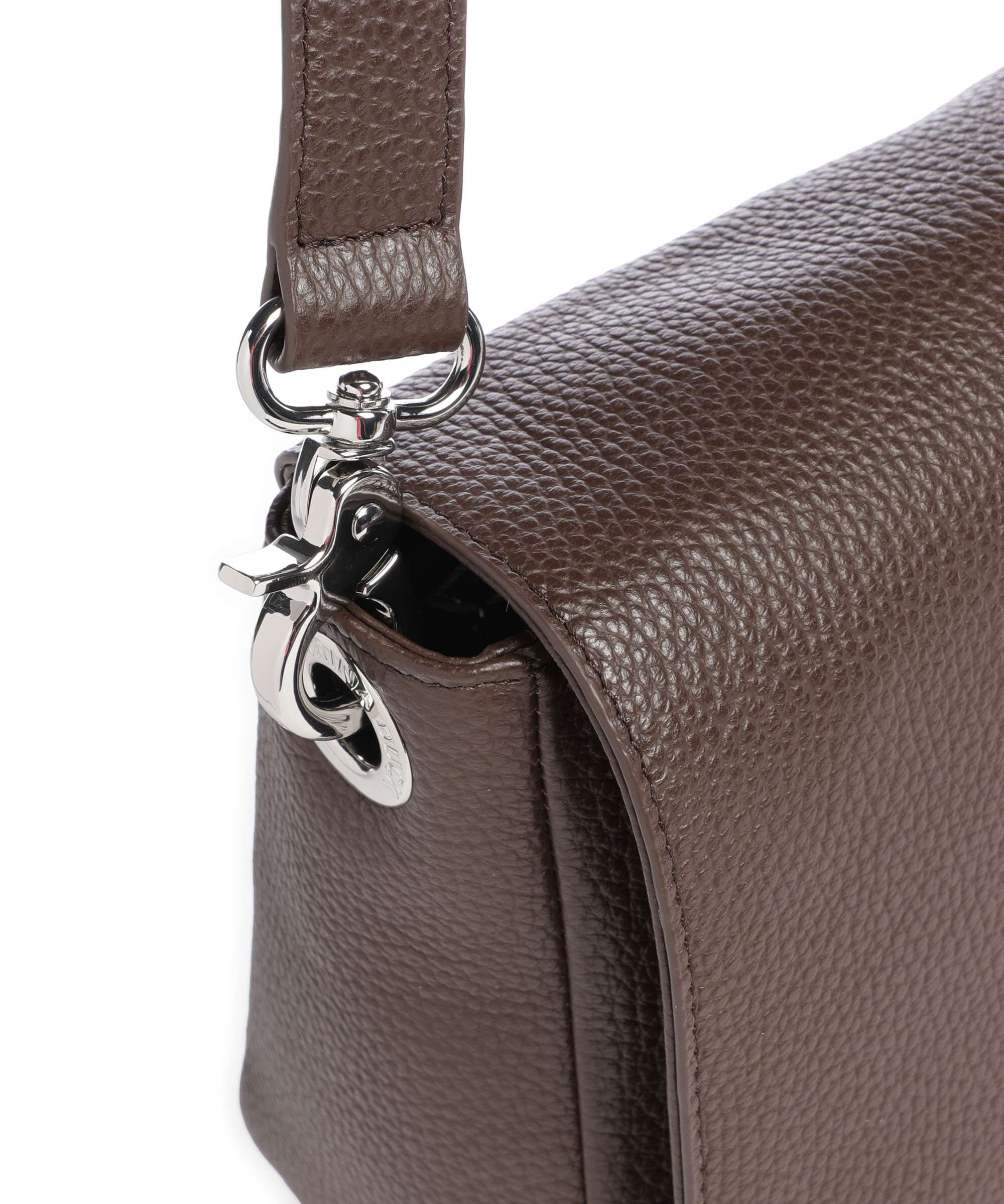 Mandarina Duck Mellow Leather Crossbody bag espresso
