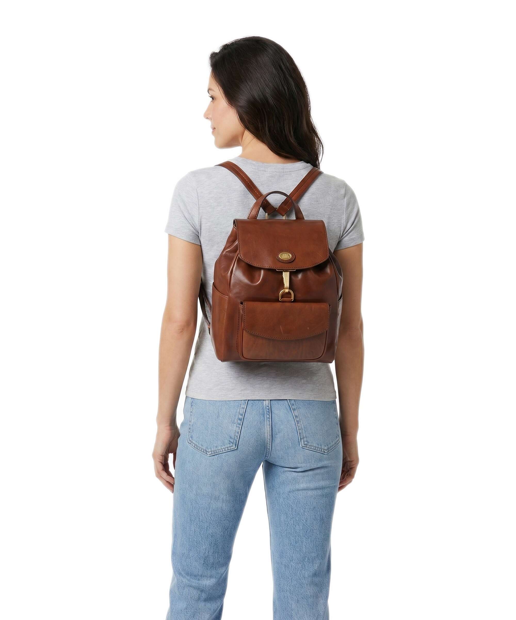 The Bridge Story Donna Backpack marrone