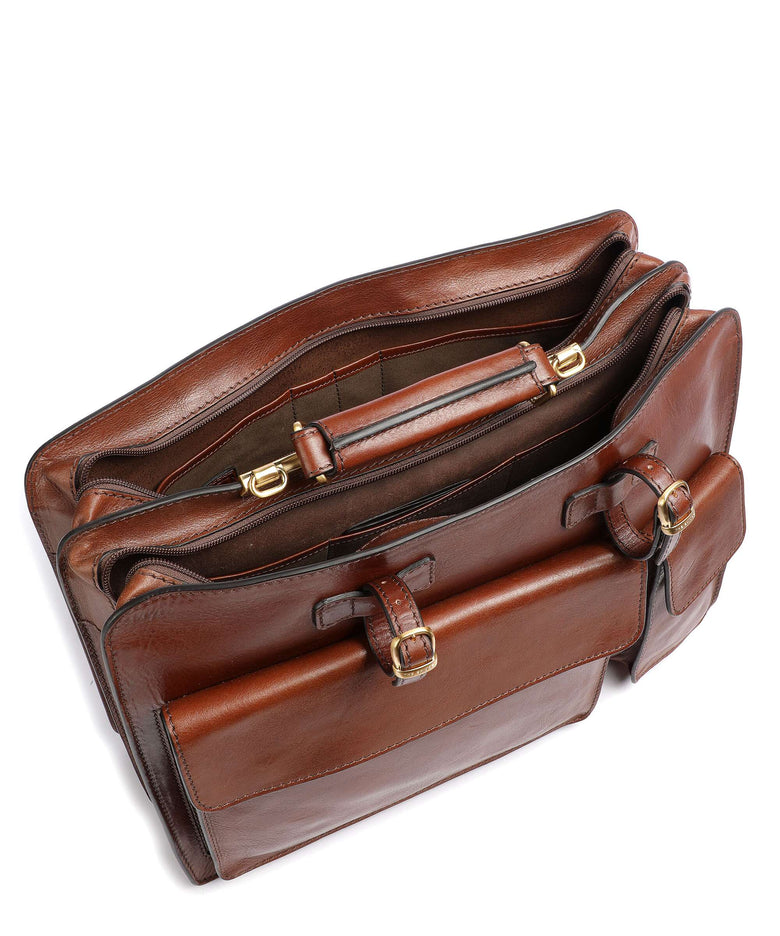 The Bridge Story Uomo Briefcase marrone
