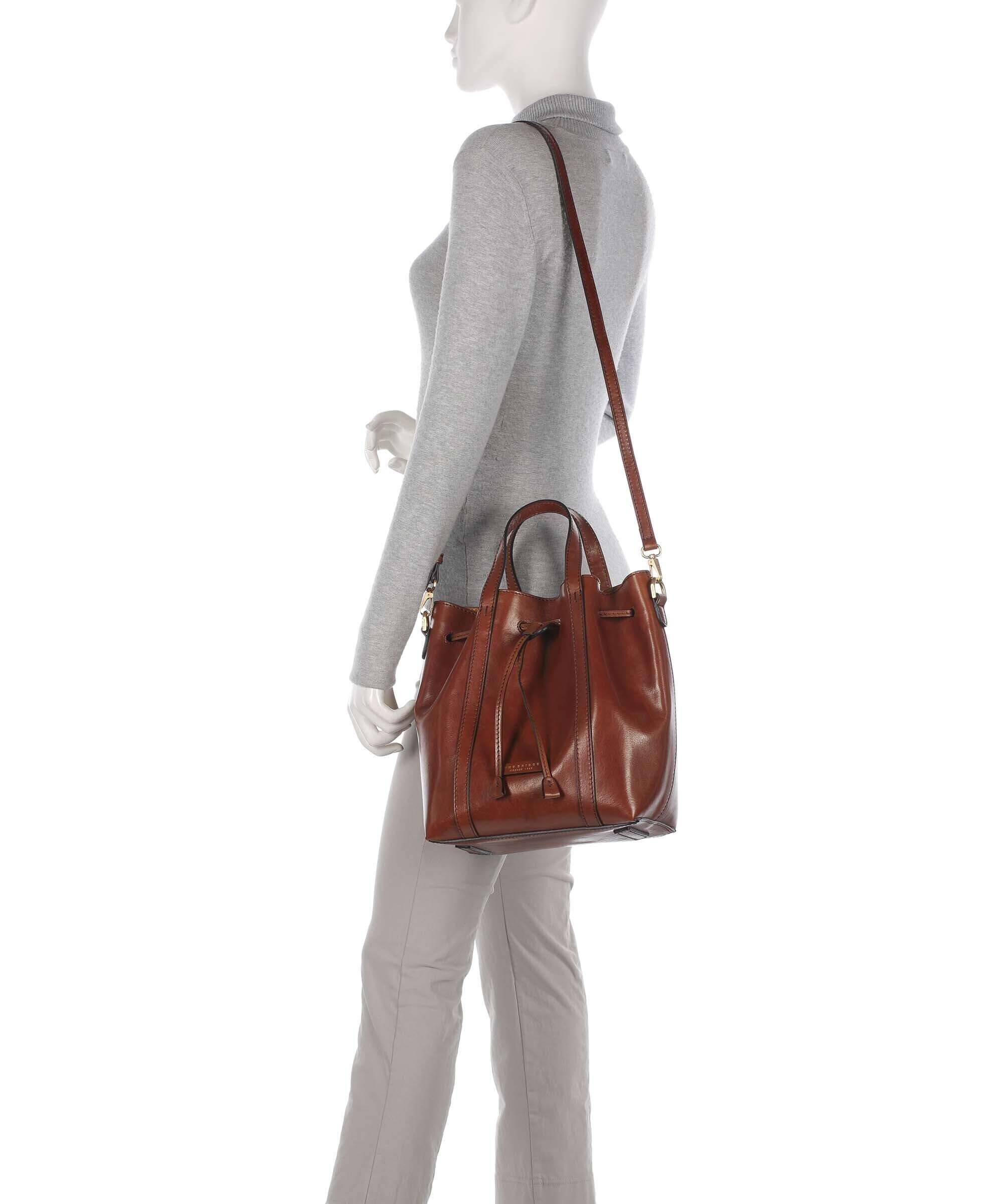The Bridge Vittoria Bucket bag marrone