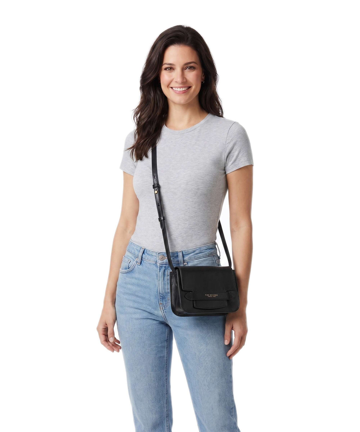The Bridge Lucrezia Crossbody bag nero