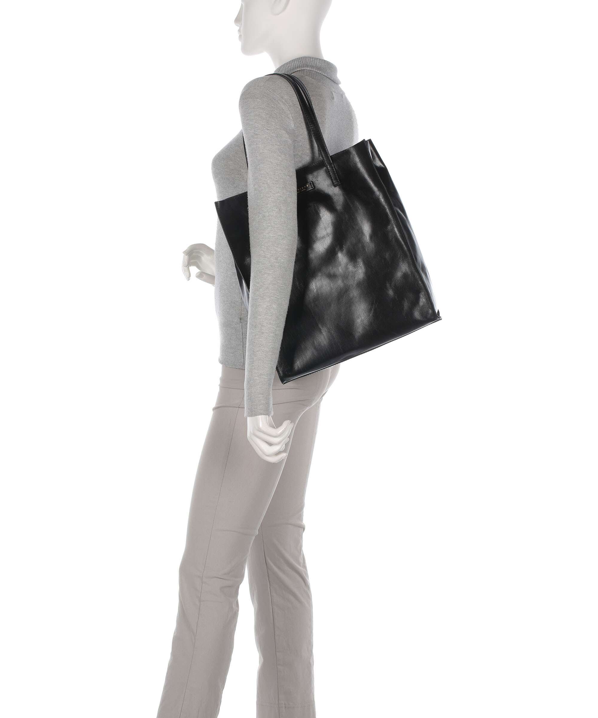 The Bridge Mirra Tote bag nero