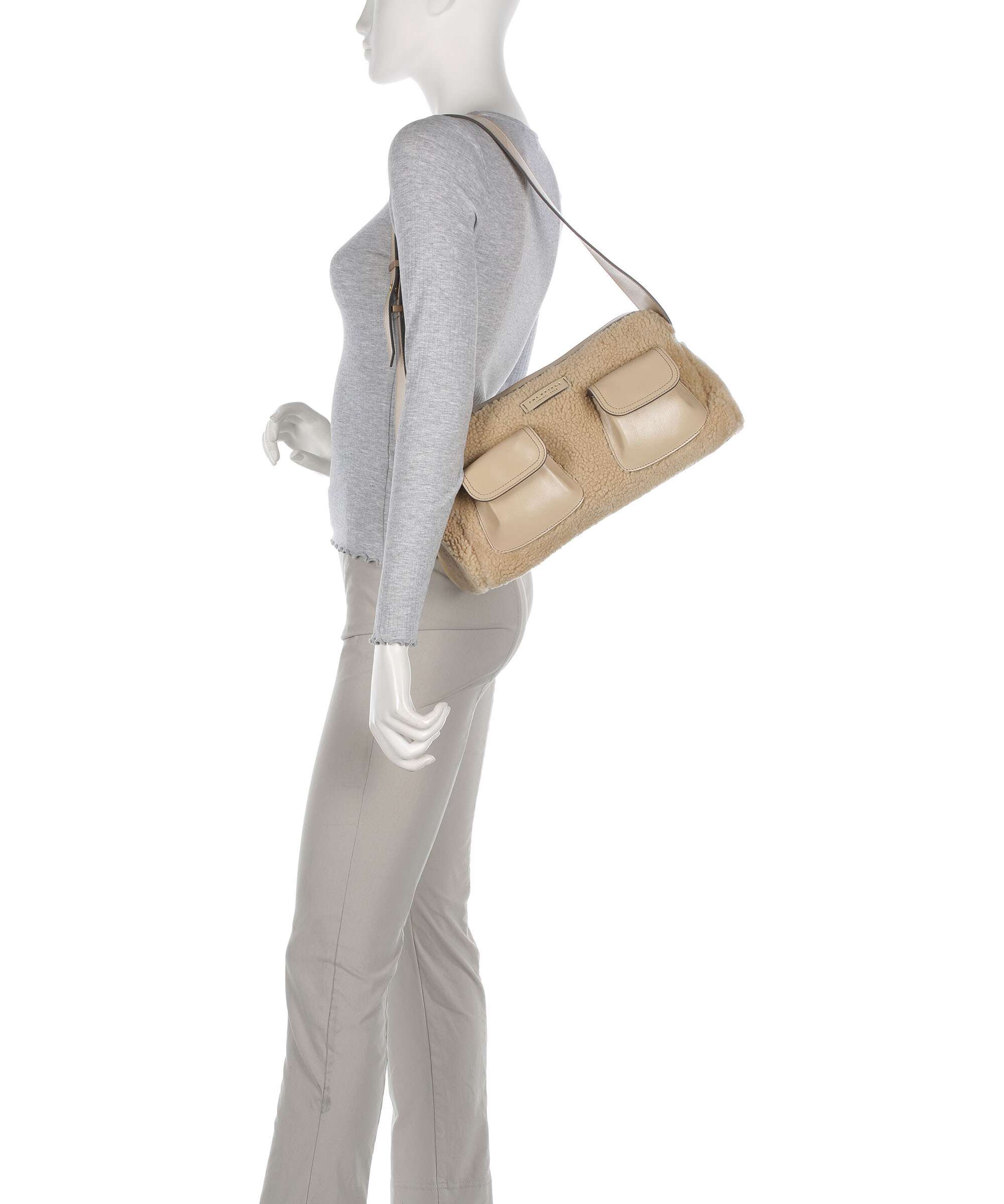 The Bridge Flora Wow Shoulder bag butter