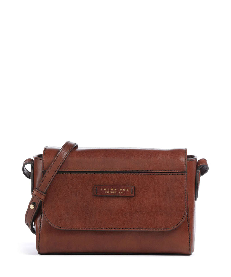The Bridge Elettra Crossbody bag marrone