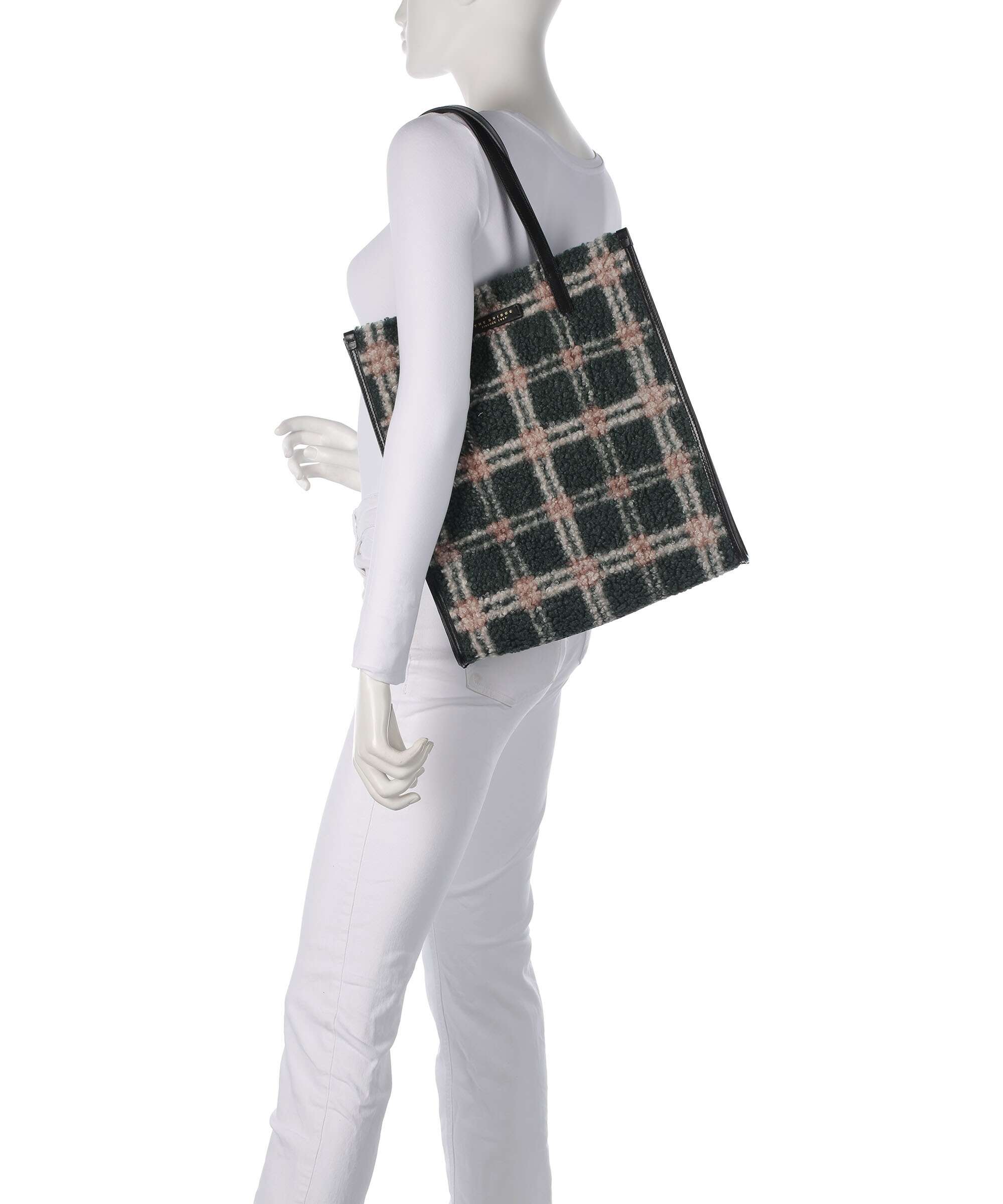 The Bridge Mirra Wow Tote bag check tirolo