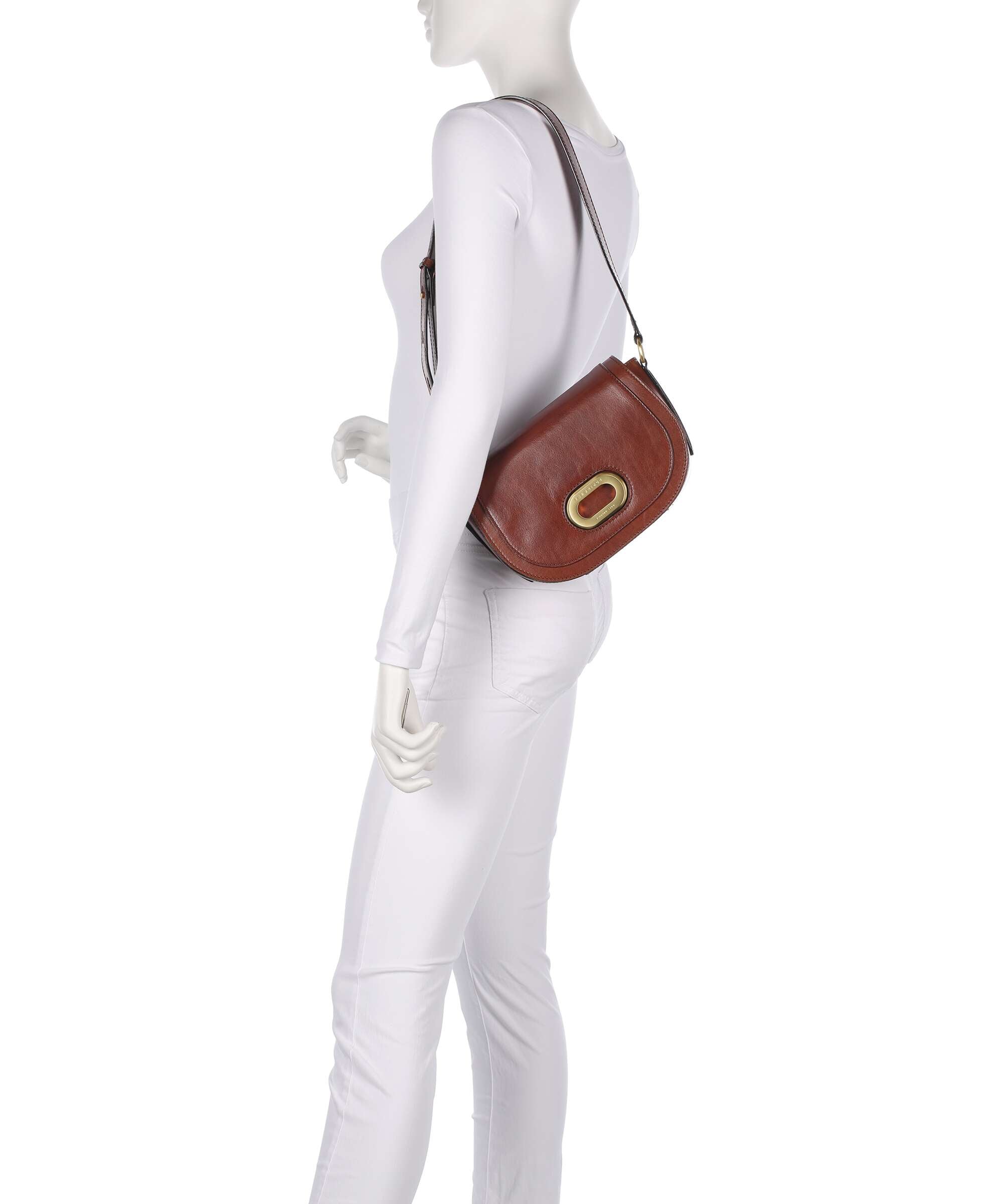 The Bridge Ilaria Crossbody bag marrone