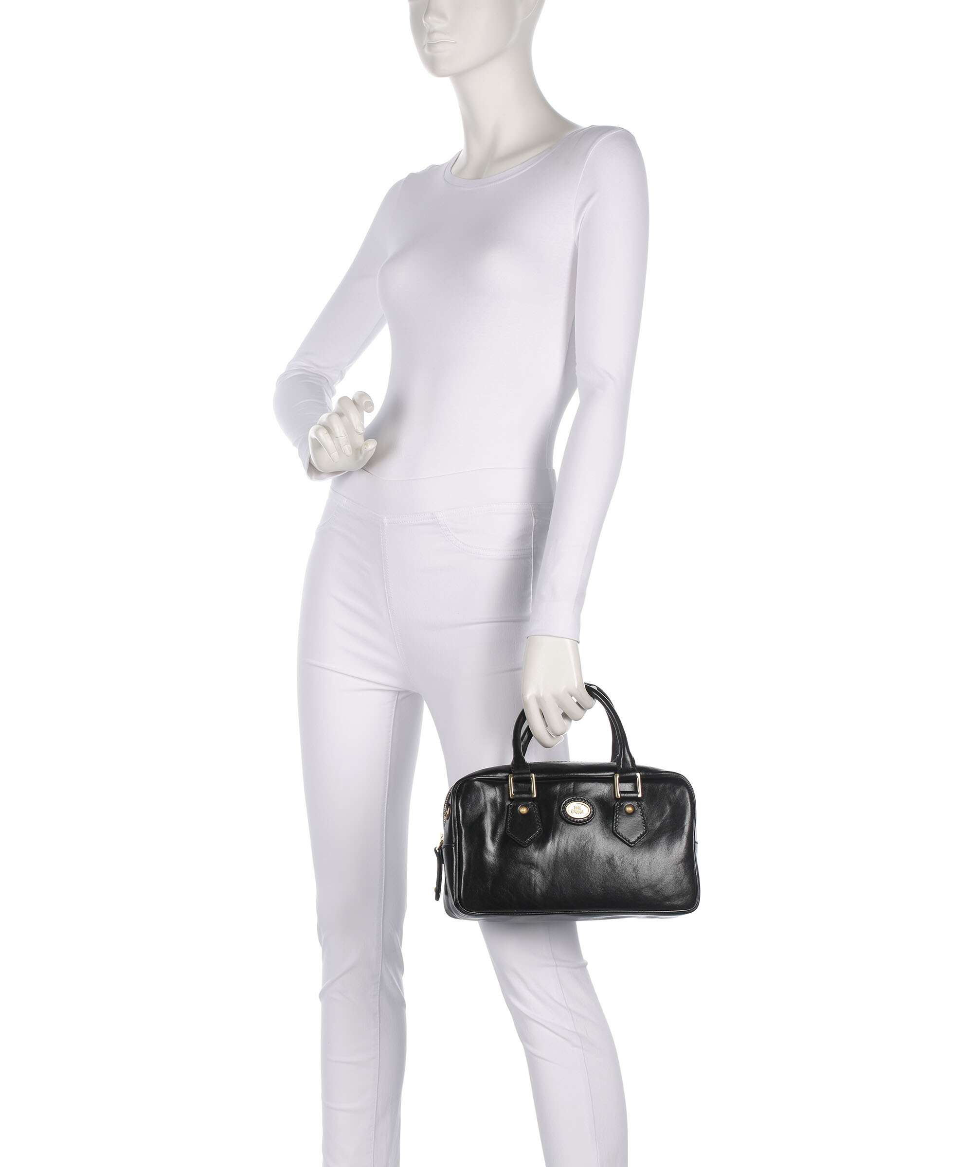 The Bridge Stodo Handbag nero