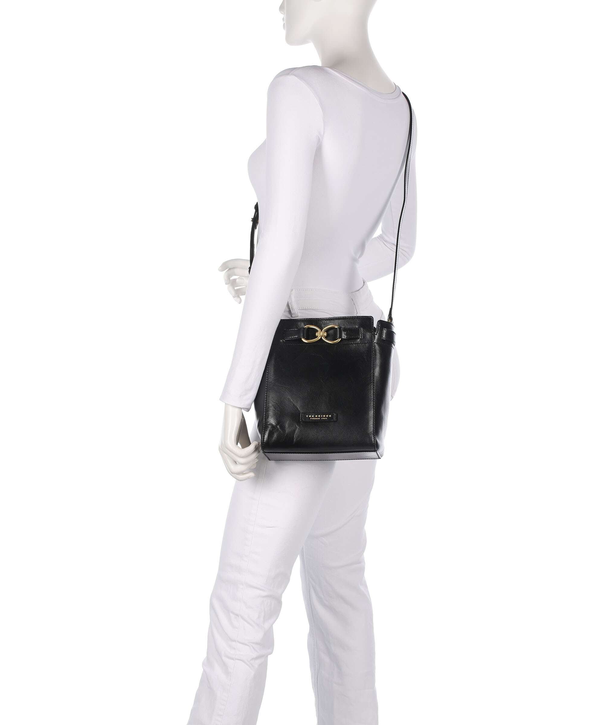 The Bridge Isotta Crossbody bag nero