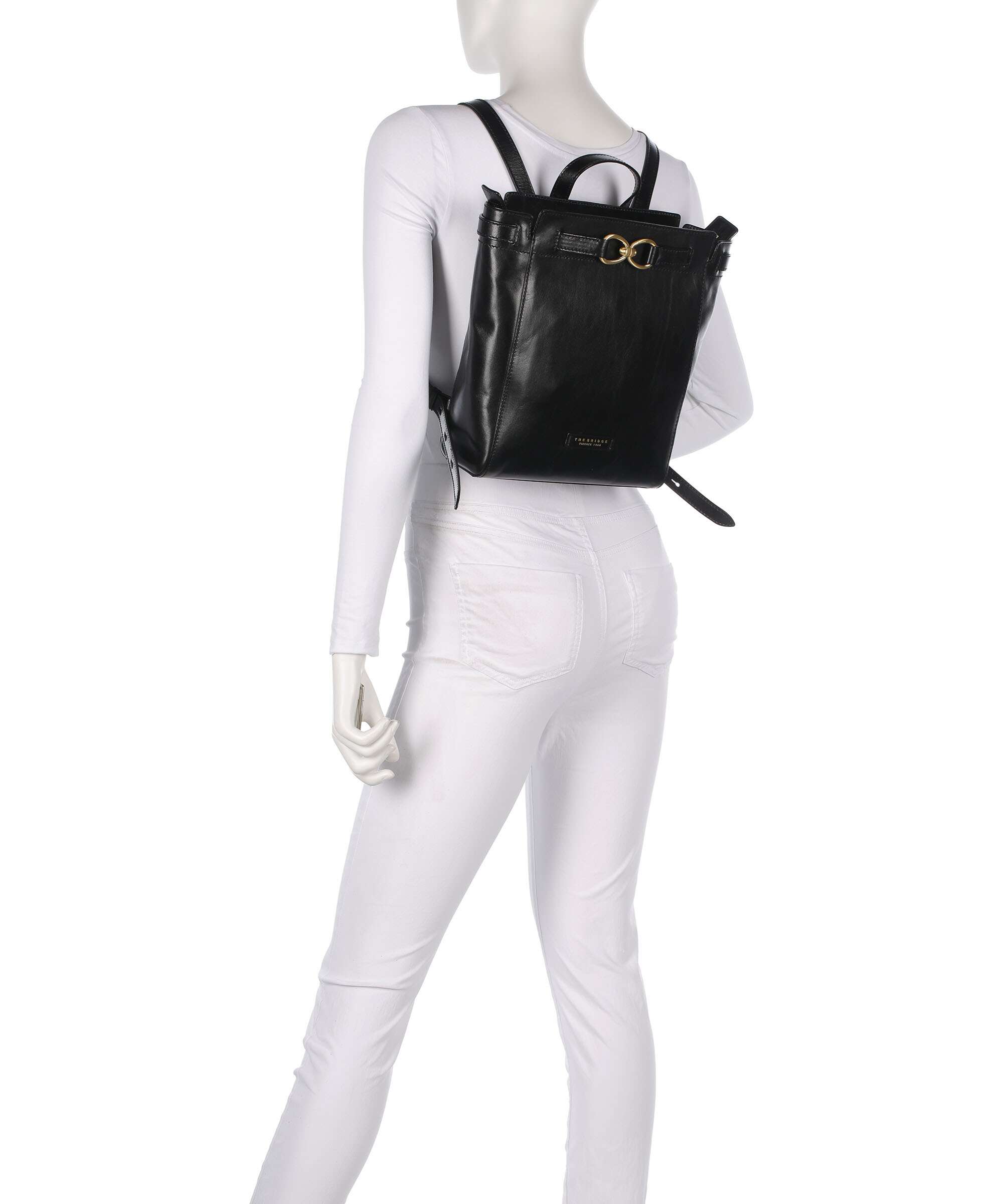 The Bridge Isotta Backpack nero