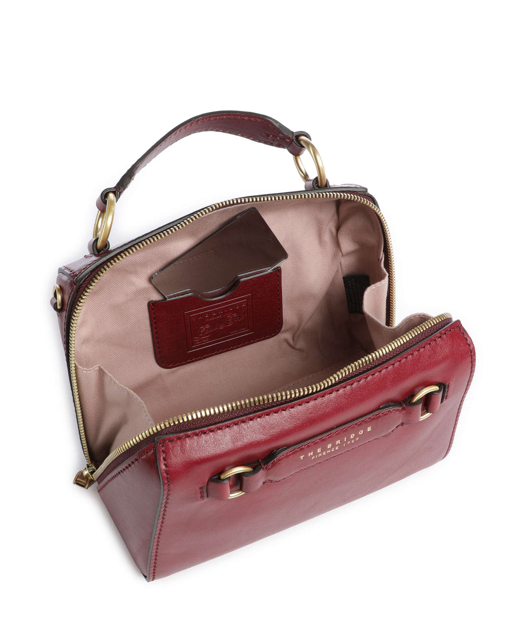 The Bridge Laura Handbag barolo