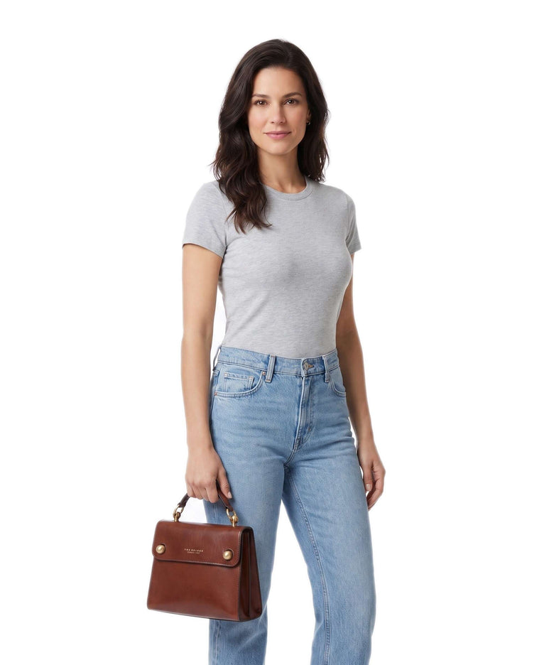 The Bridge Mara Handbag marrone