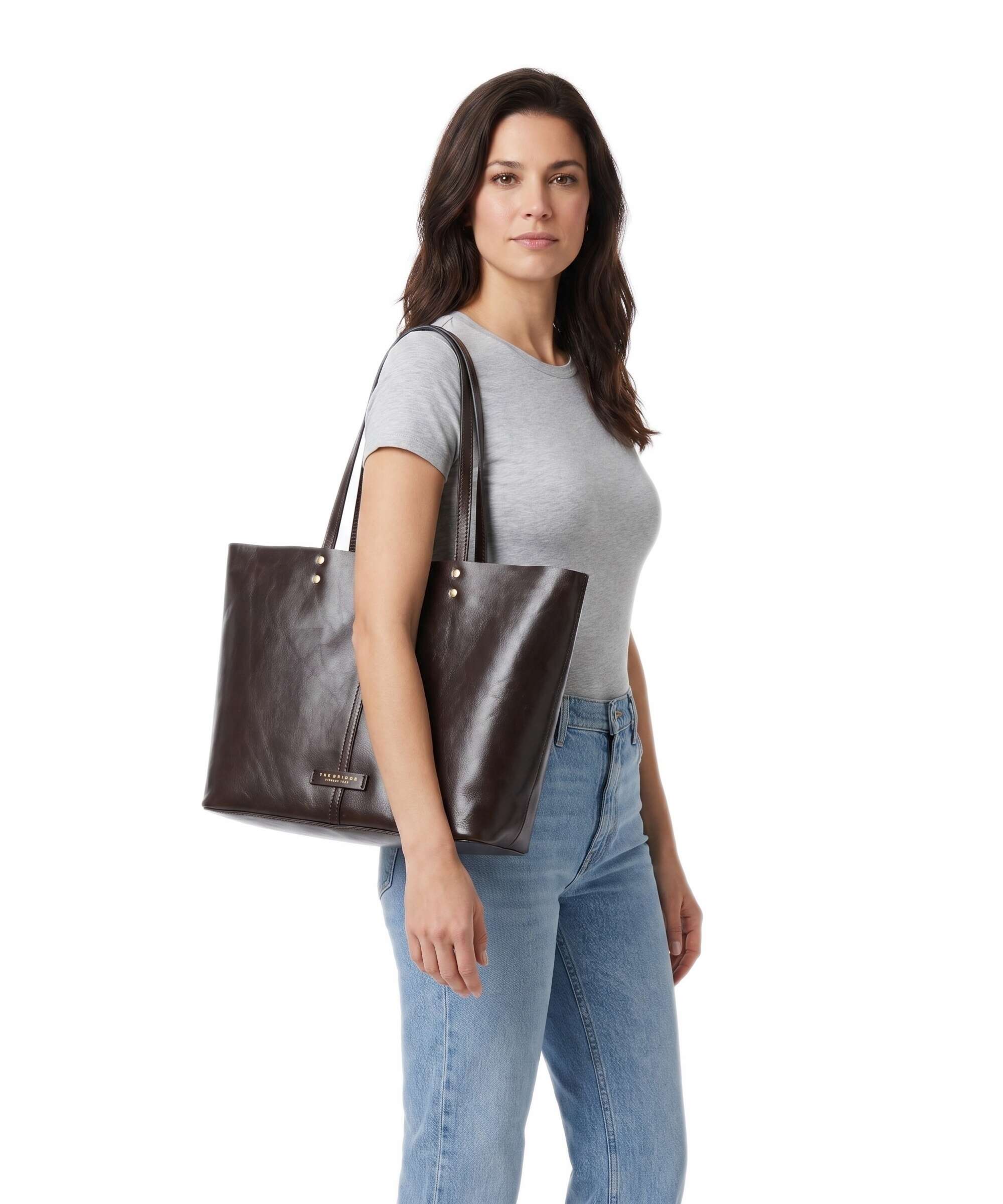 The Bridge Lisa Tote bag moka