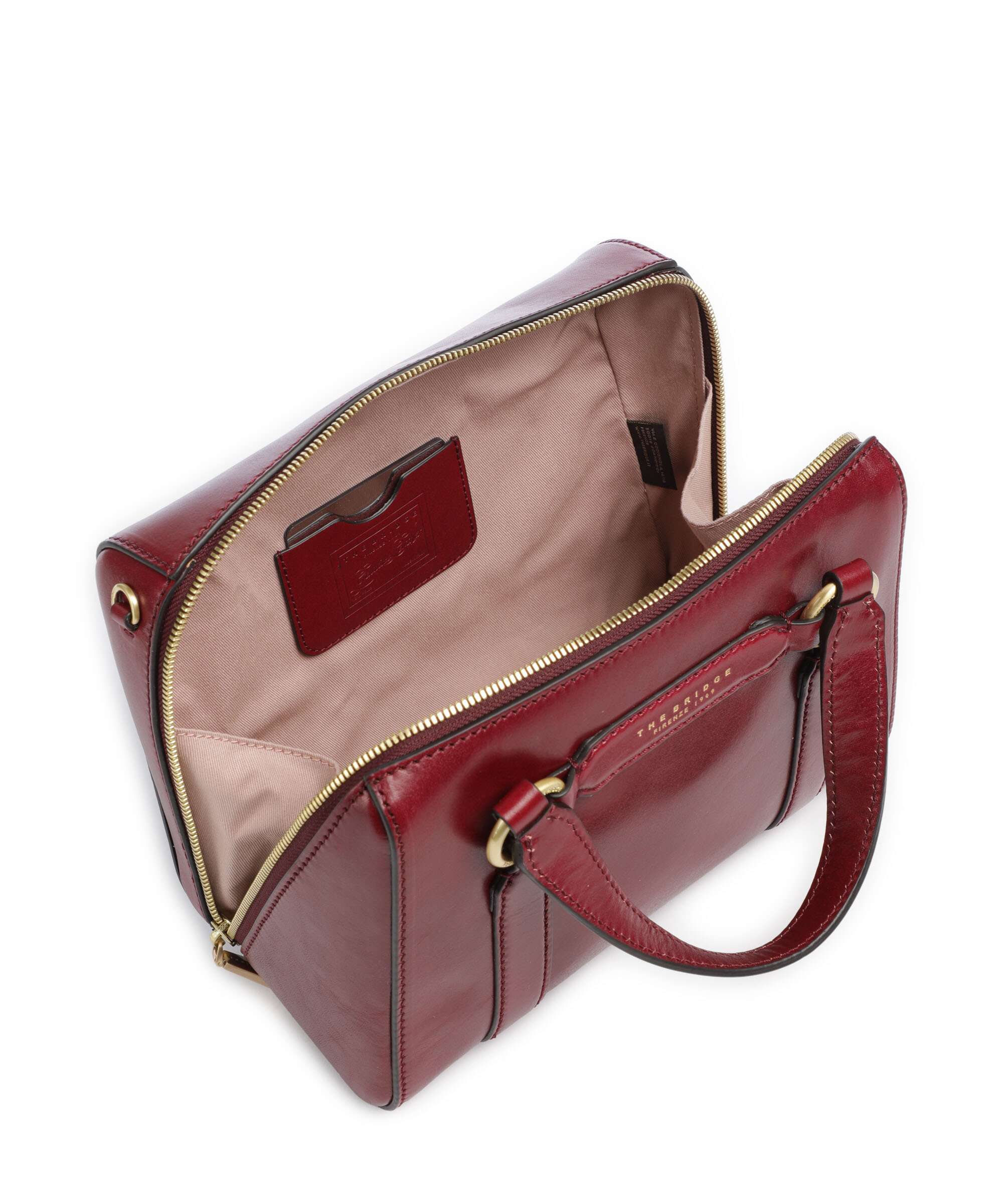 The Bridge Laura Handbag barolo