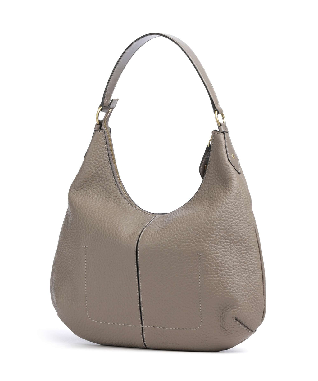 The Bridge Martina Hobo bag greige