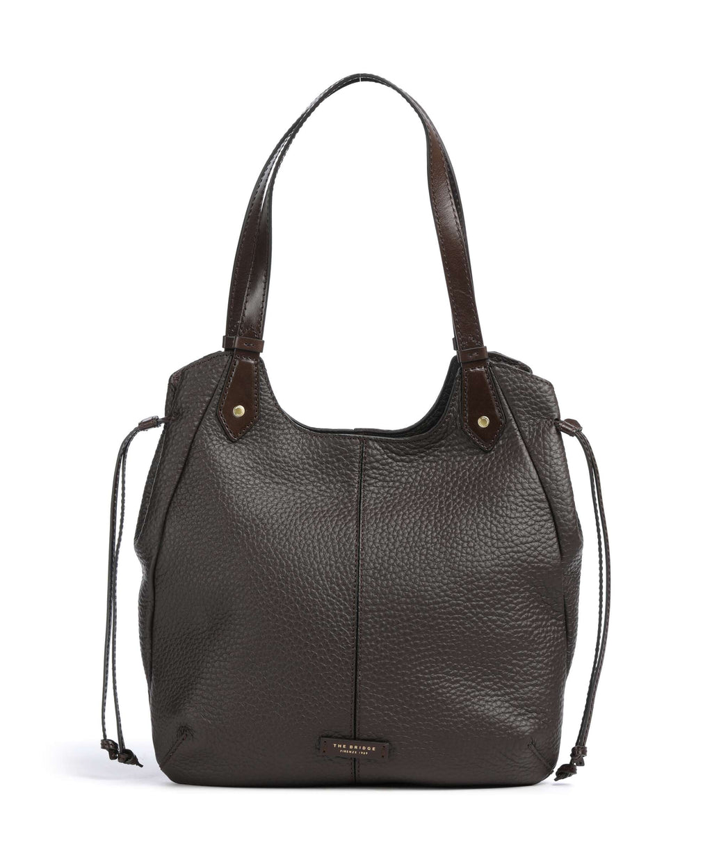 The Bridge Martina Hobo bag moka