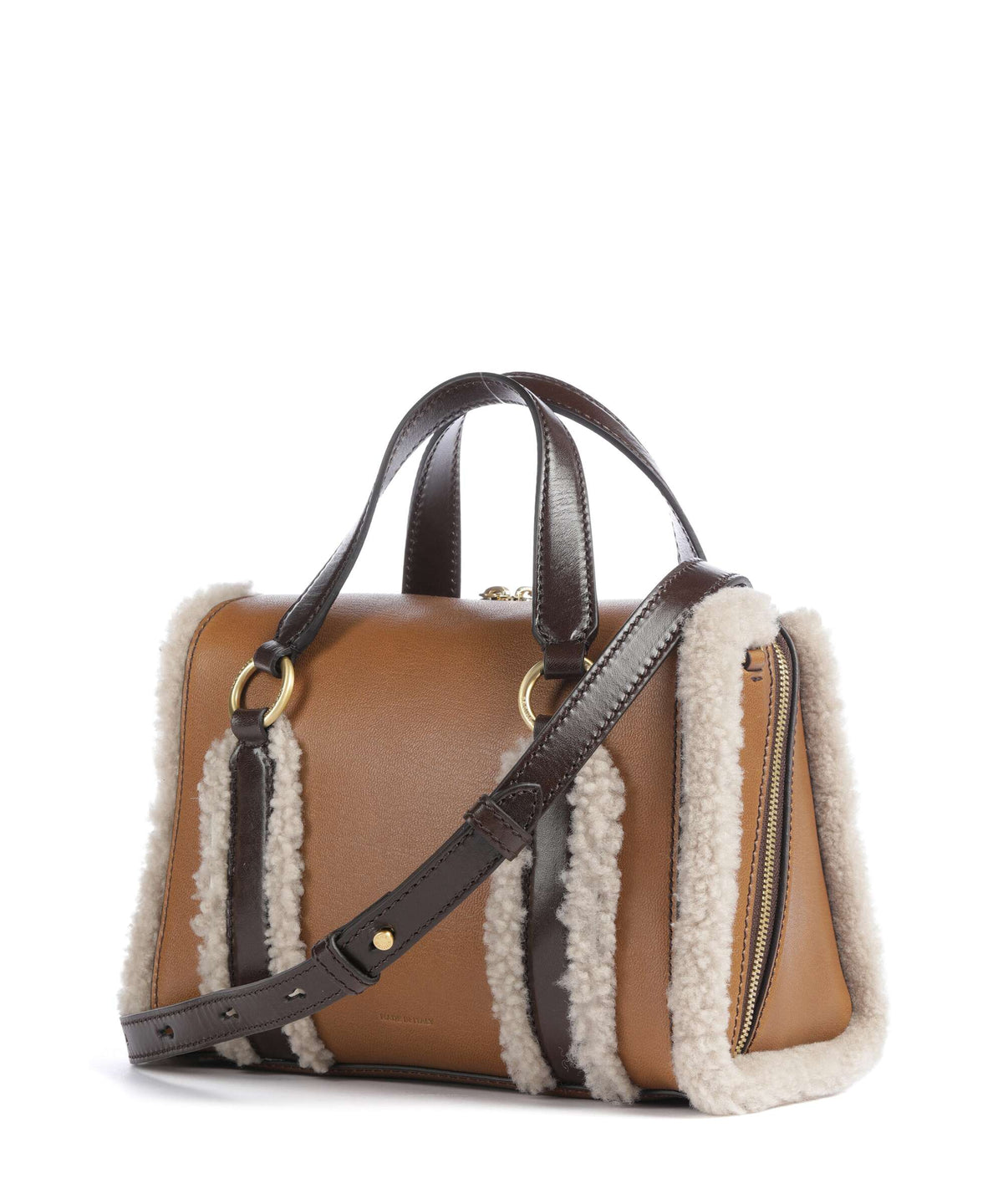 The Bridge Laura Wow Handbag cognac