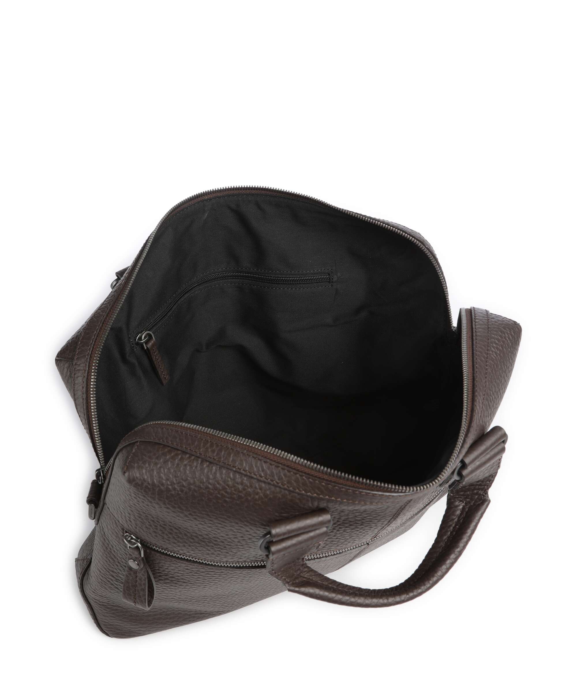 The Bridge Manfredi Briefcase moka