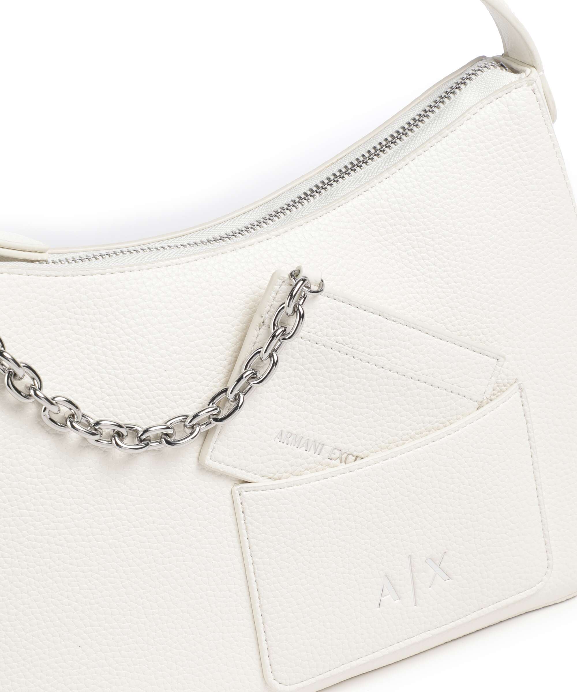 Armani Exchange Mila M Shoulder bag off white