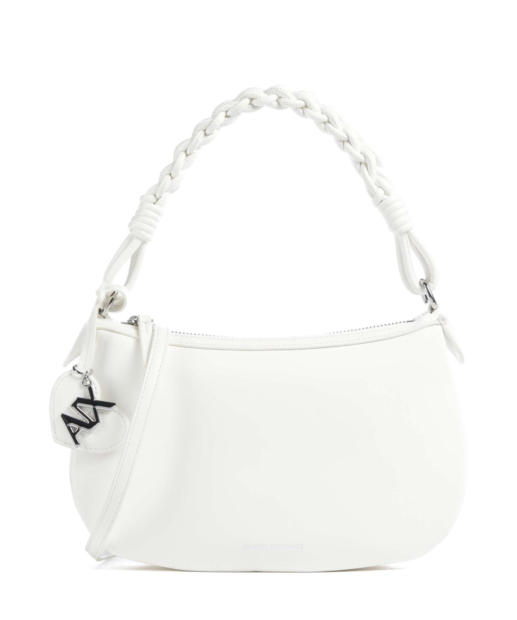 Armani Exchange Maya S Shoulder bag off white