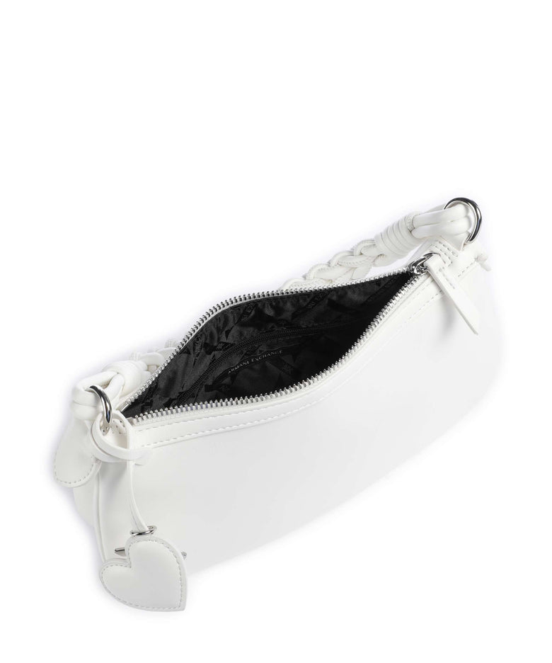Armani Exchange Maya S Shoulder bag off white