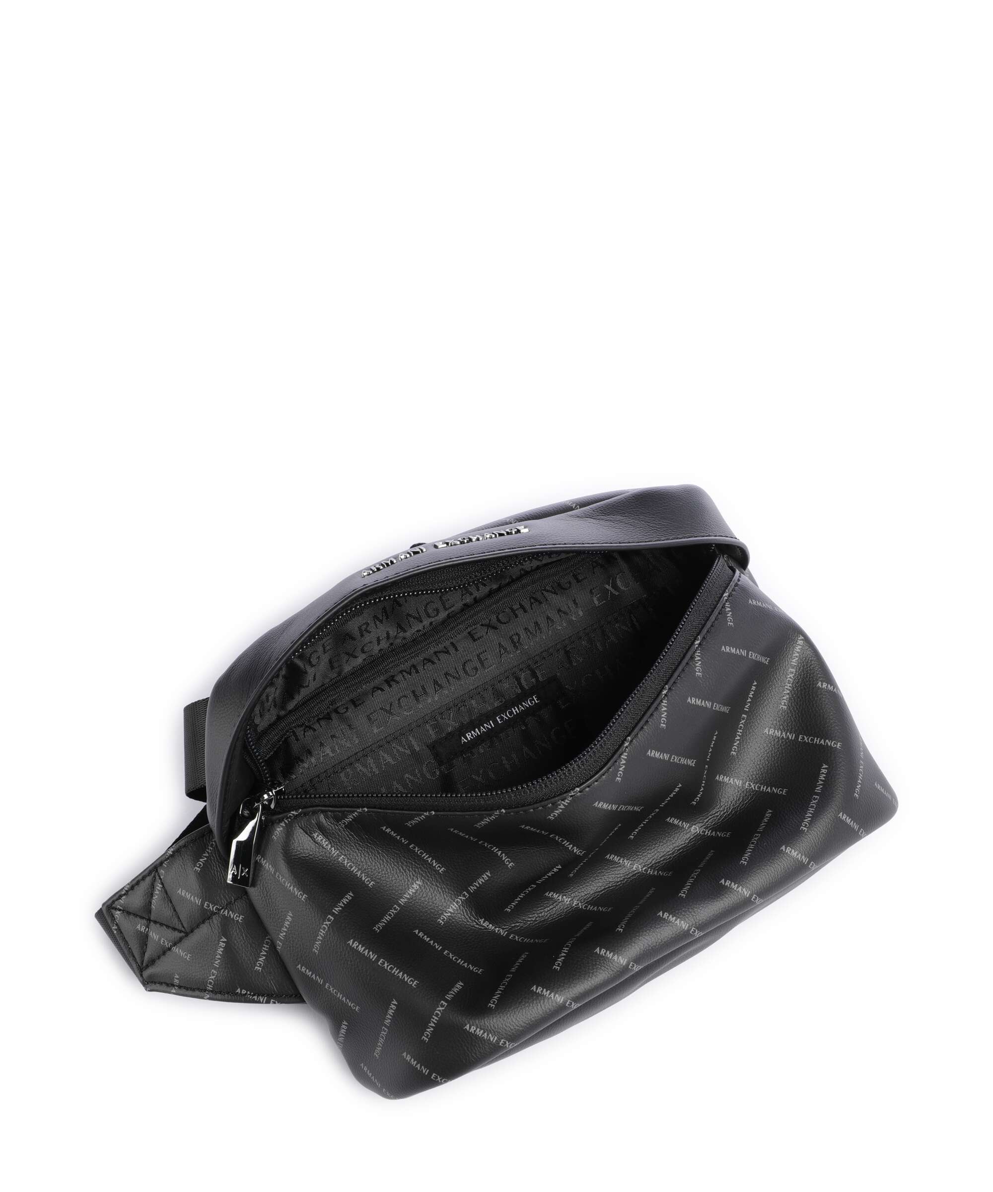 Armani Exchange Ginevra Printed Belt bag black/chiseled stone