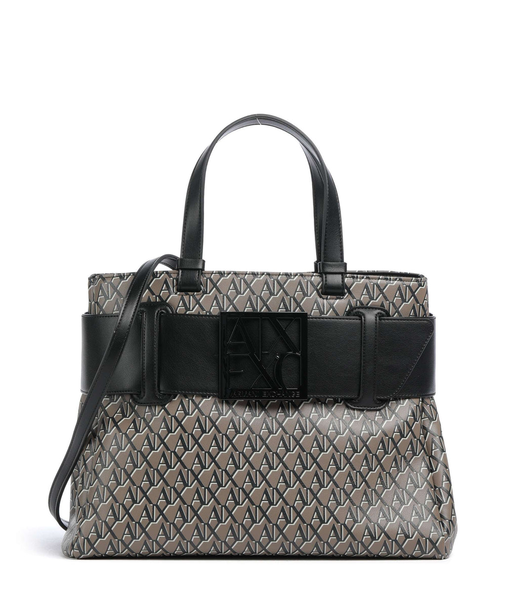 Armani Exchange Susy Soft Handbag brown bass/black