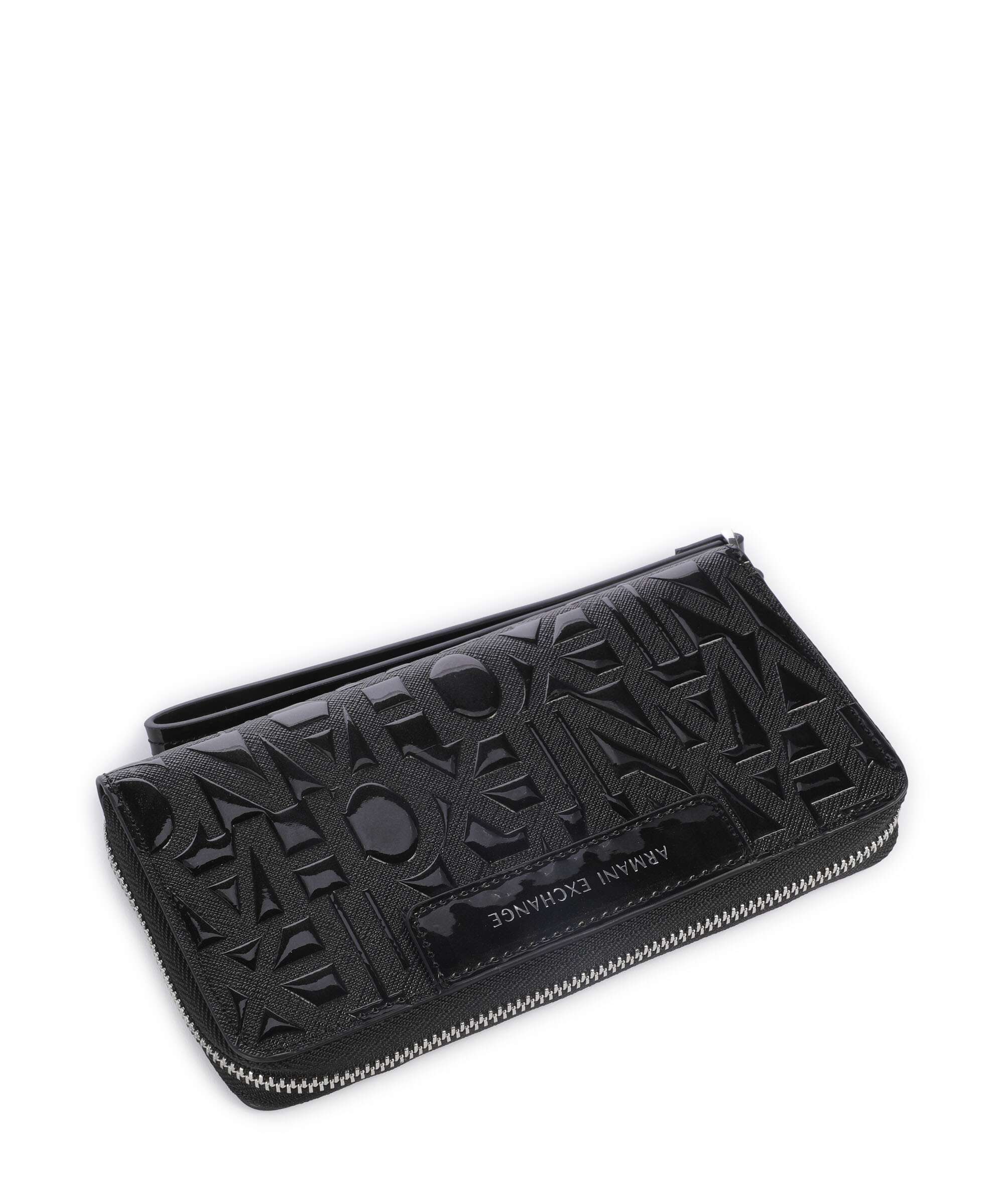 Armani Exchange Liz Patent Wallet black
