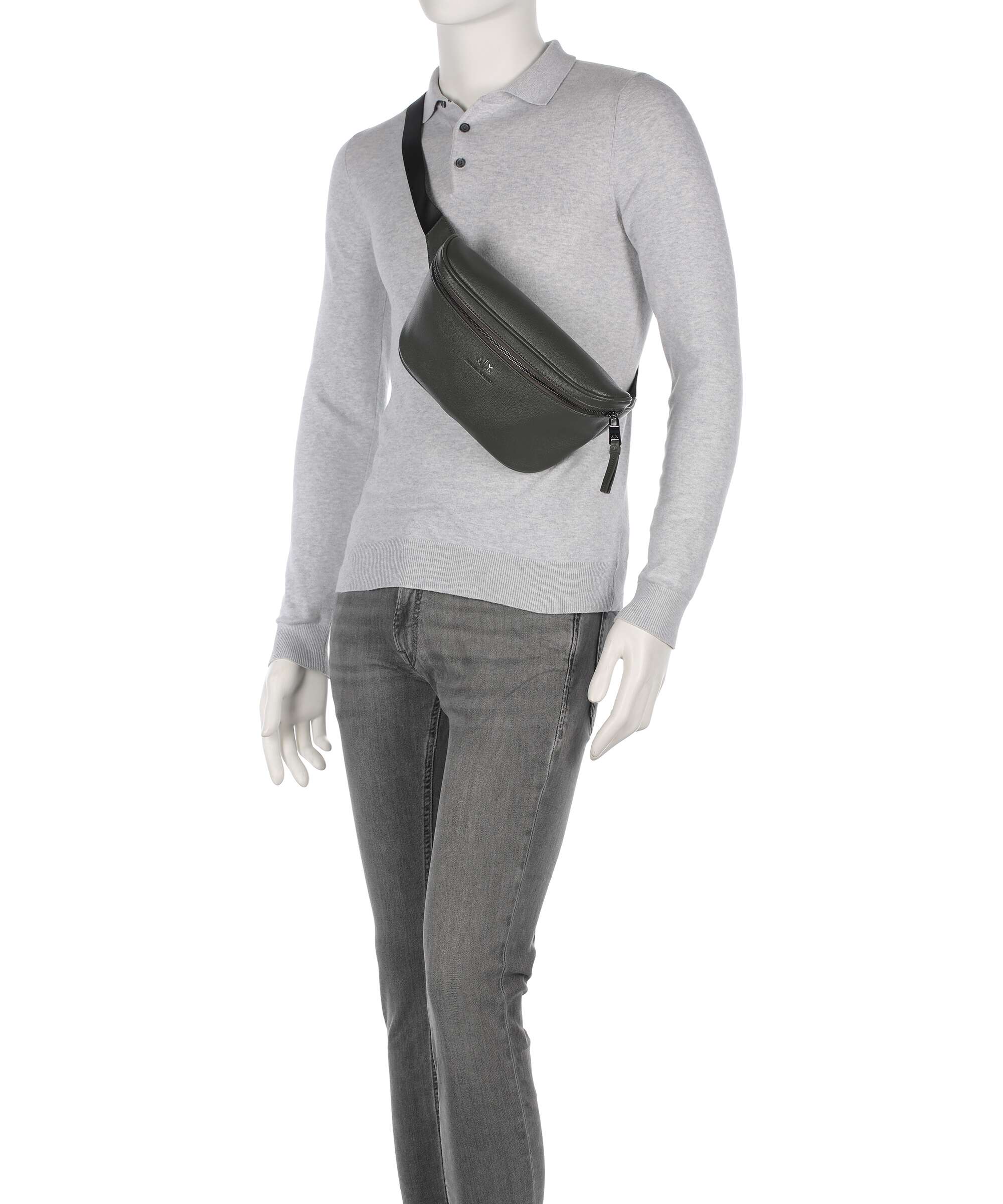 Armani Exchange Dino Belt bag sage