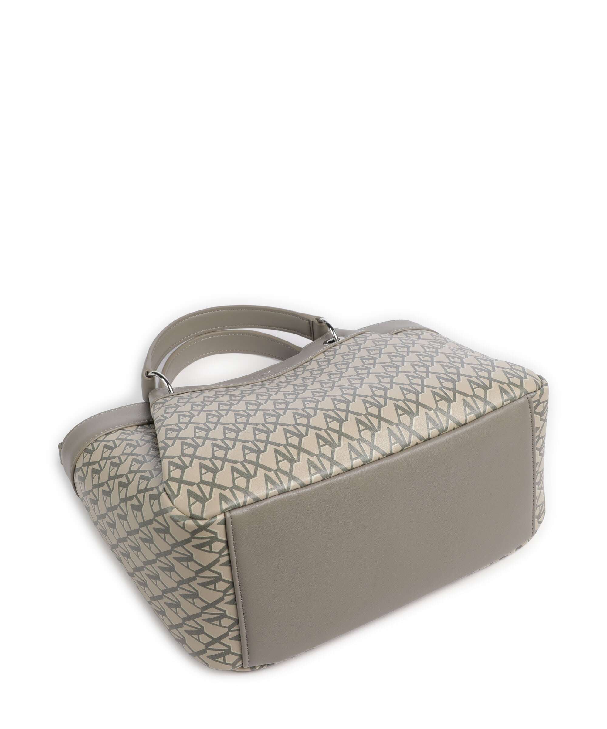 Armani Exchange Wave Monogram M Handbag sound sand/brown bass