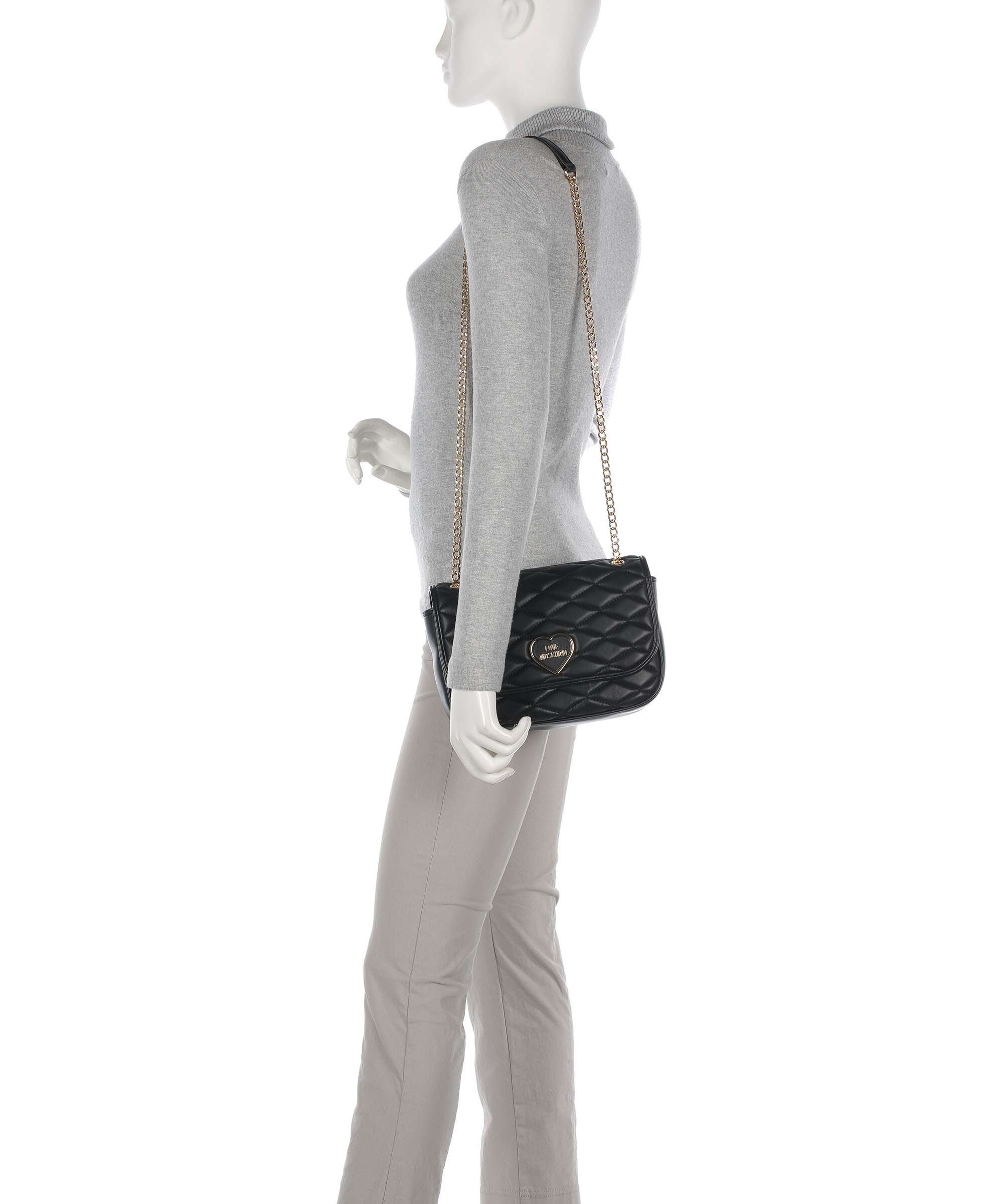 Love Moschino Romantic Shoulder bag nero