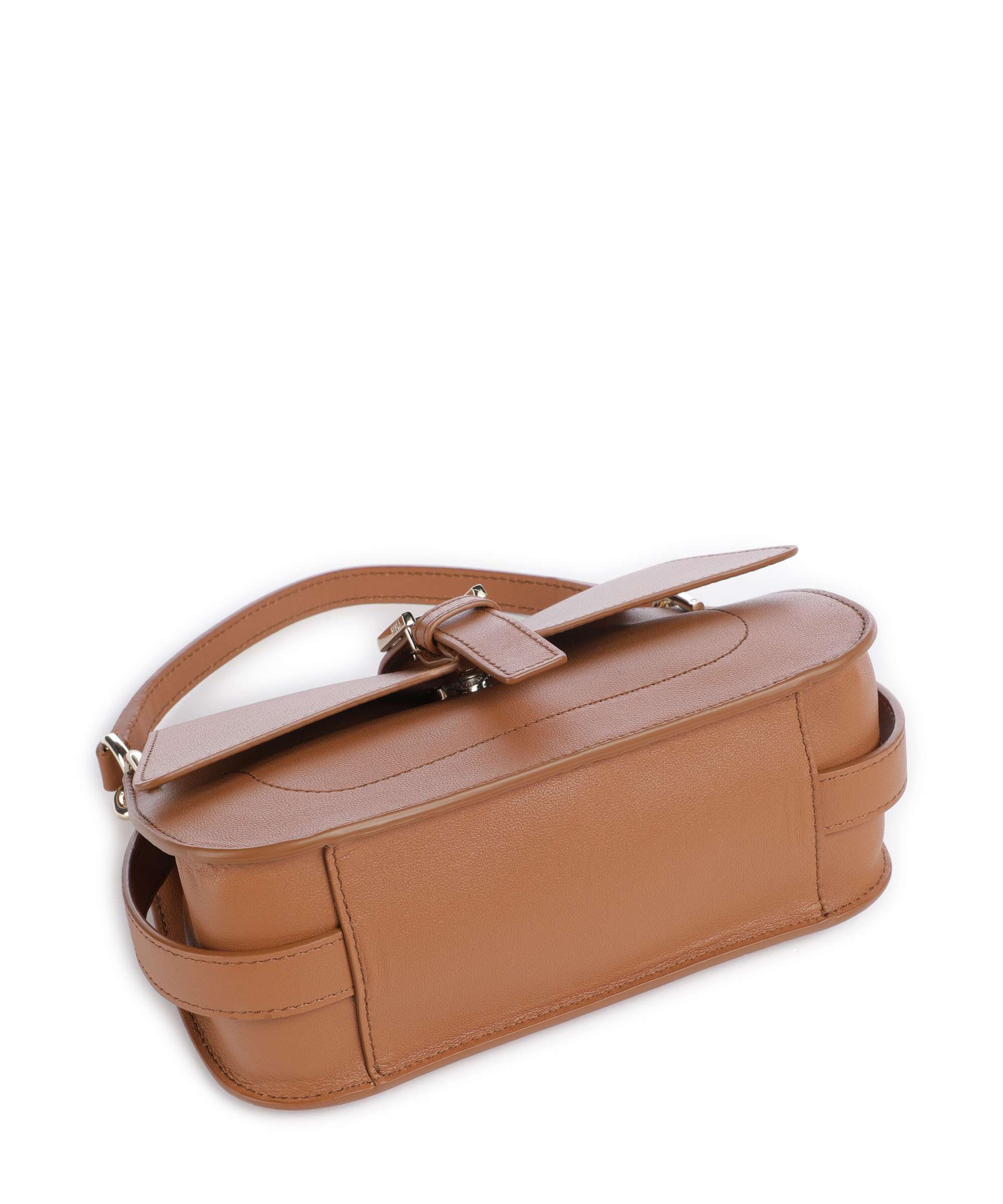 Furla Flow Mini Handbag brandy
