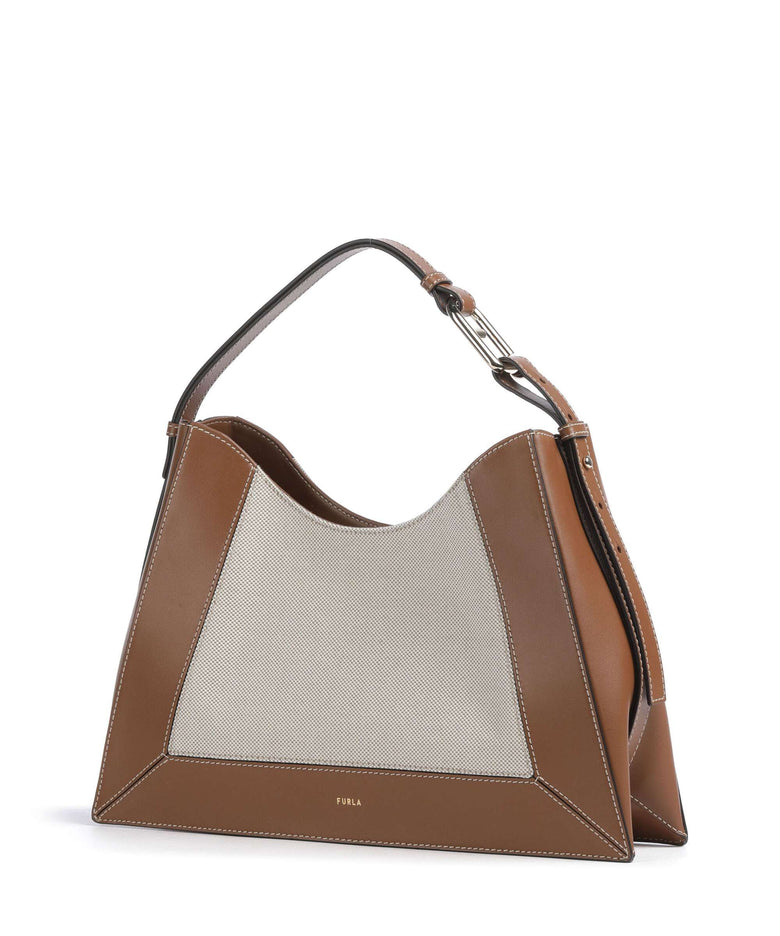Furla Nuvola L Hobo bag toni cognac