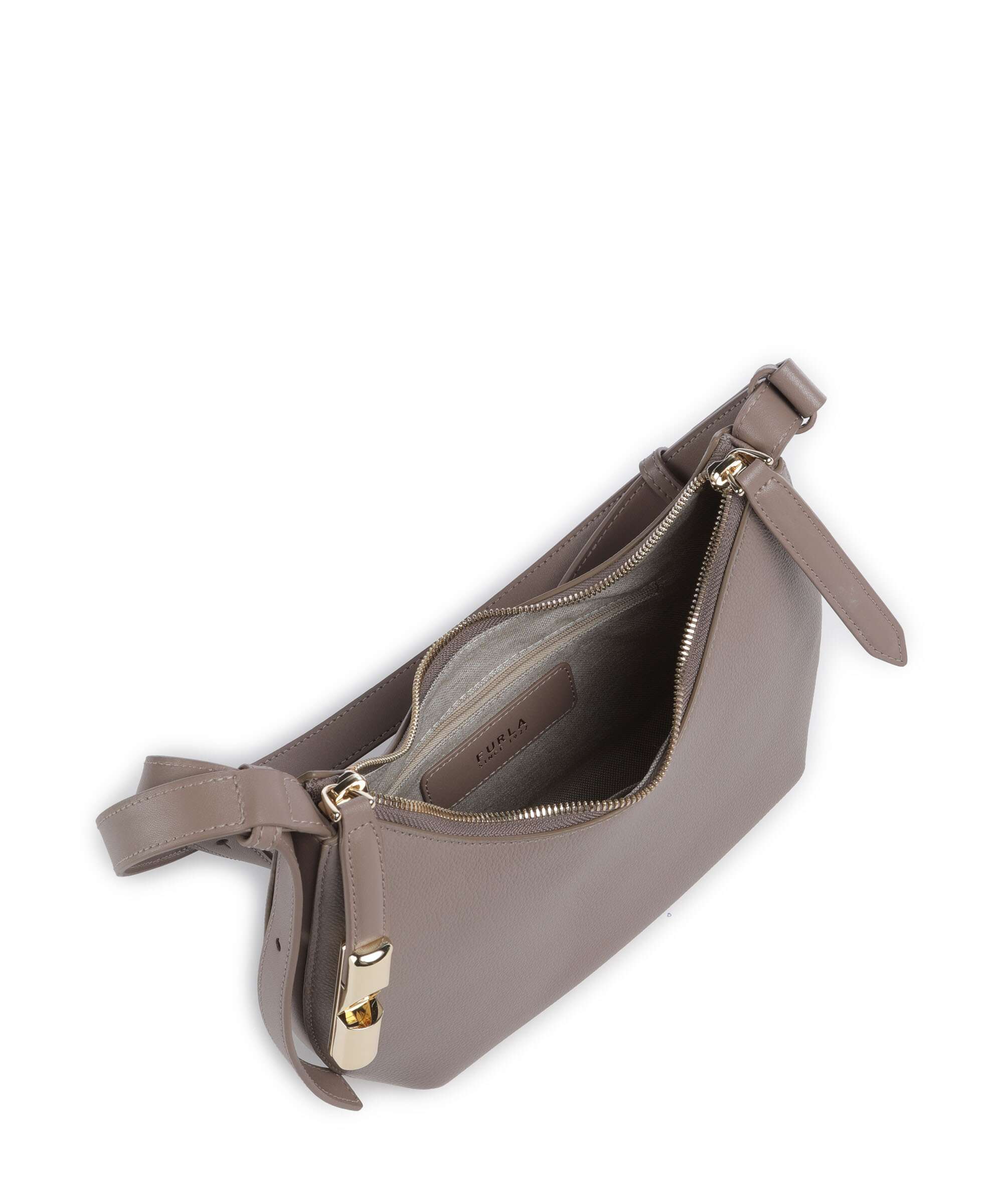 Furla Goccia S Shoulder bag stucco gray/mauve