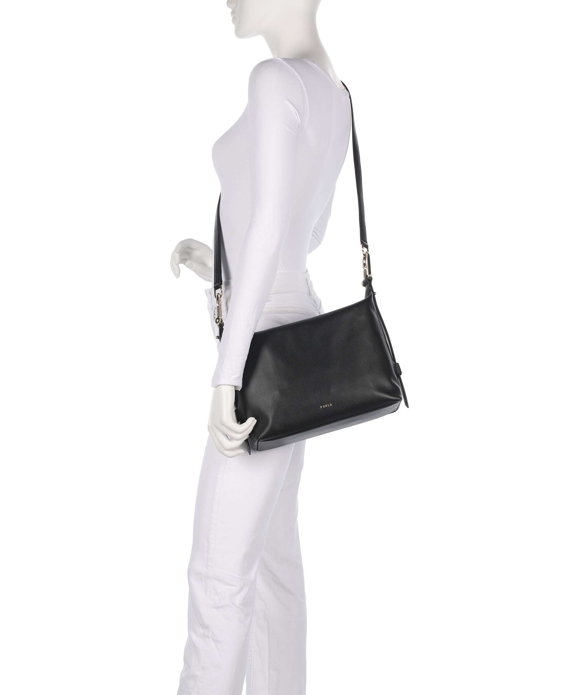 Furla Tonie M Hobo bag nero