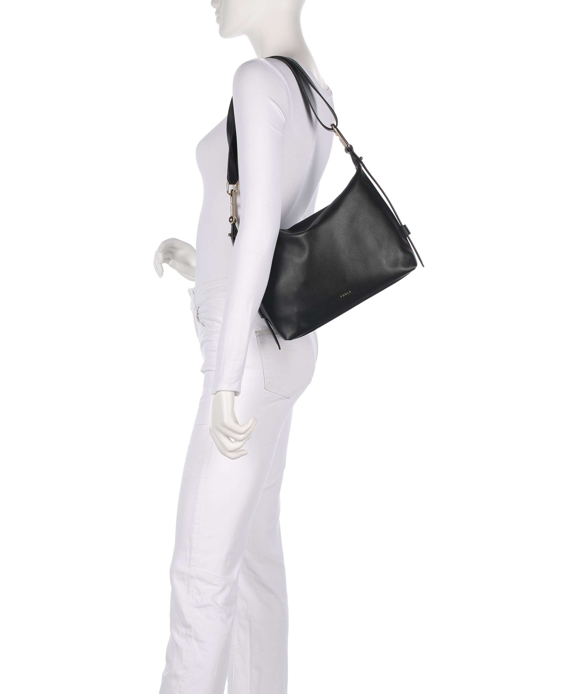 Furla Tonie M Hobo bag nero