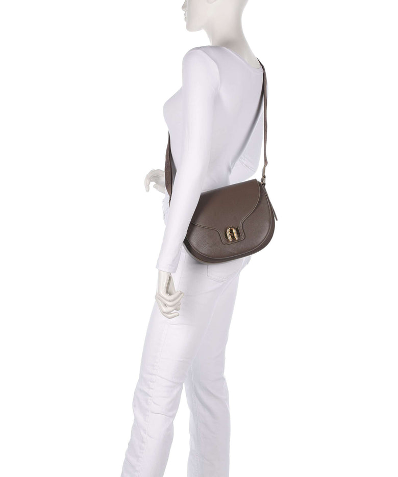 Furla Lotus S Crossbody bag toni mogano