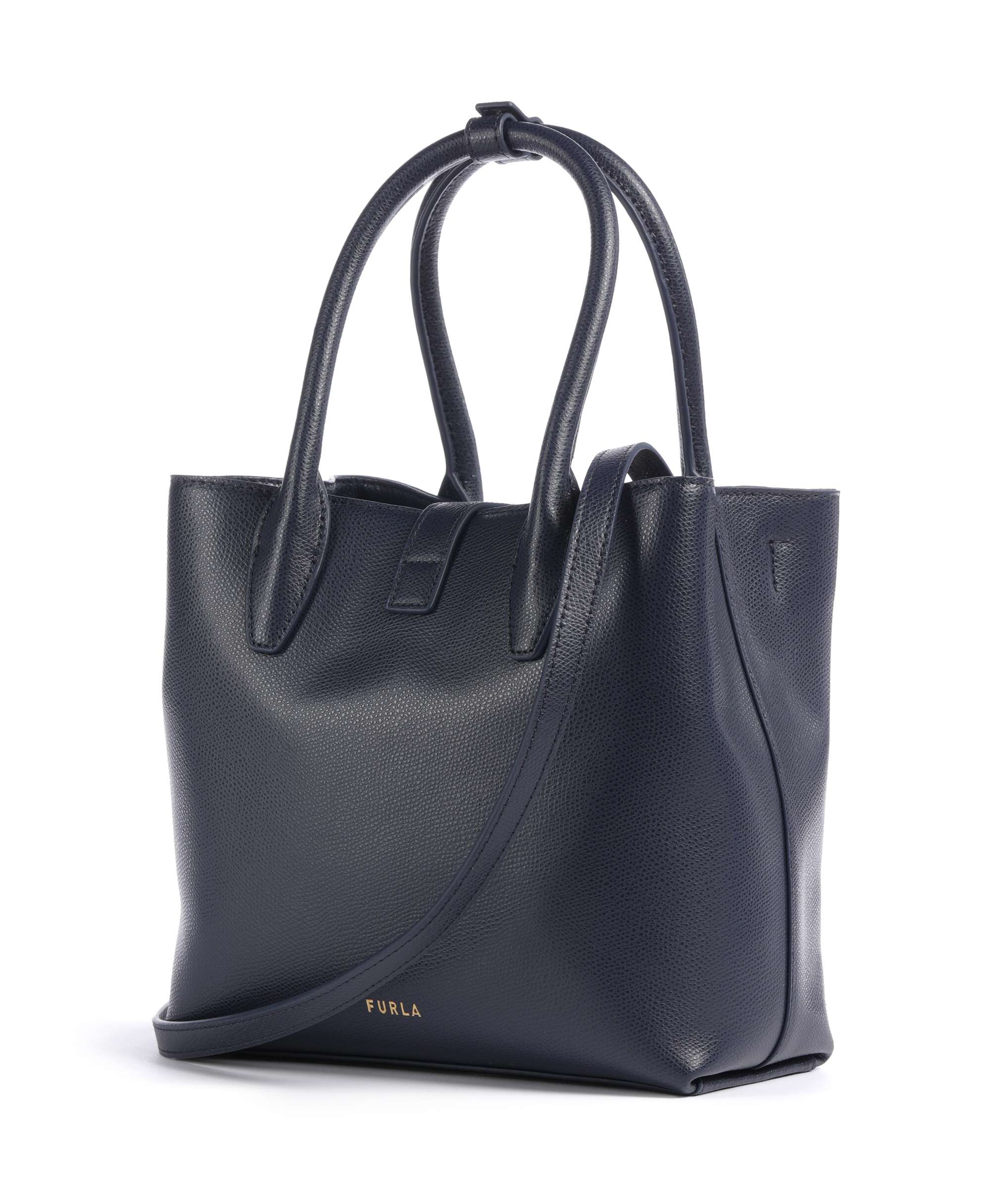 Furla Goccia S Handbag ink blue