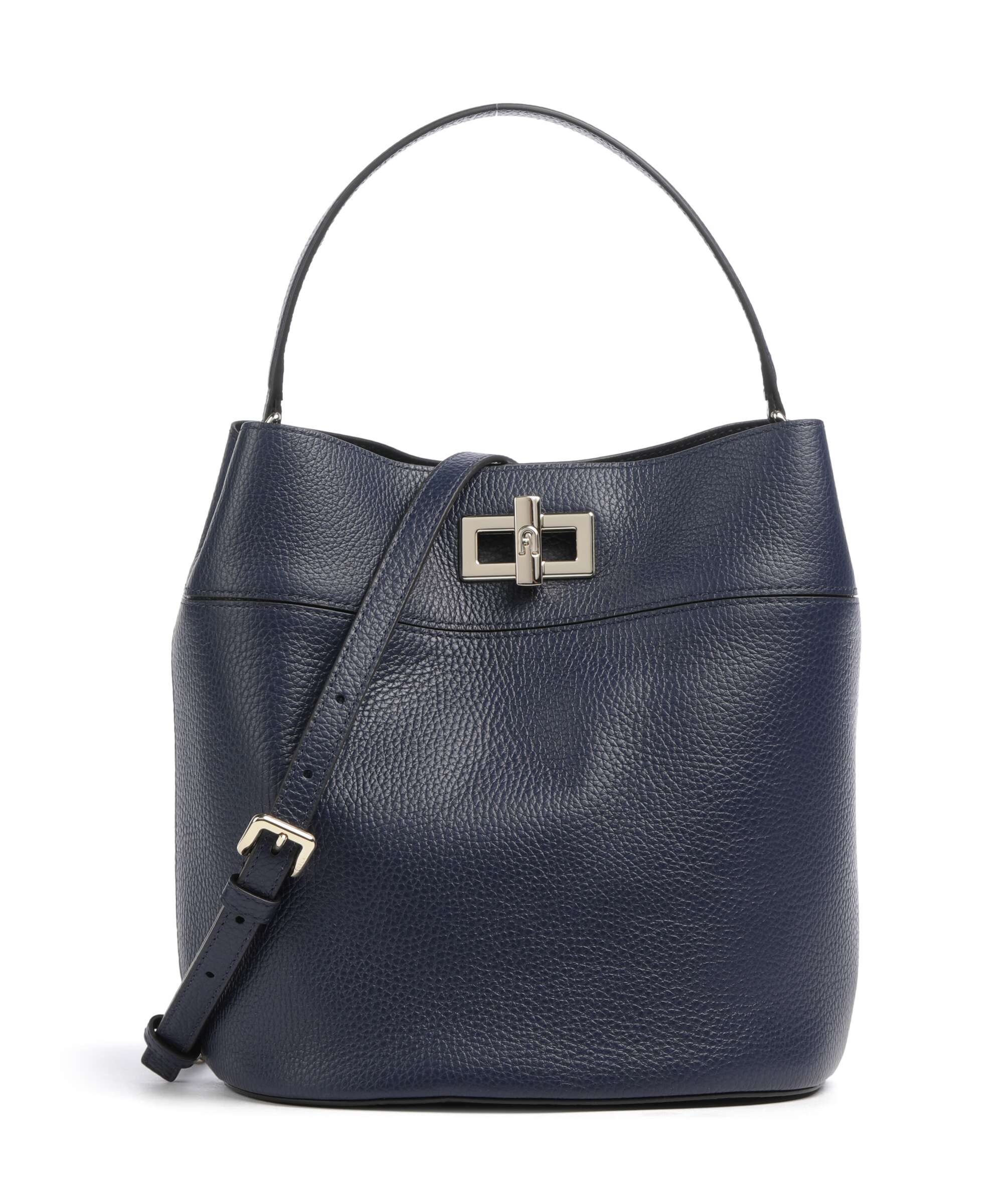 Furla Amelia M Bucket bag ink blue