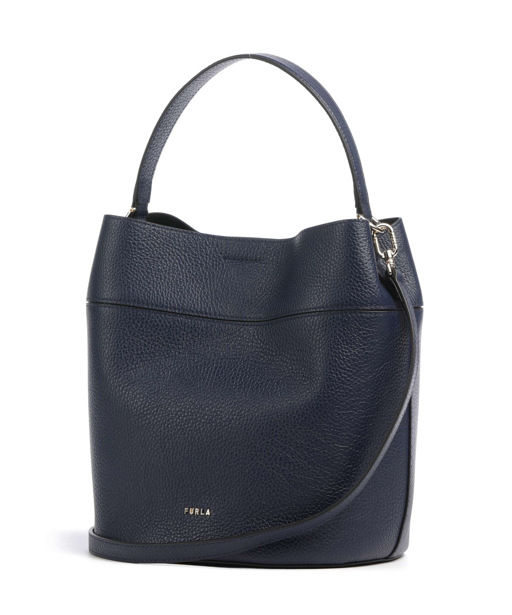 Furla Amelia M Bucket bag ink blue